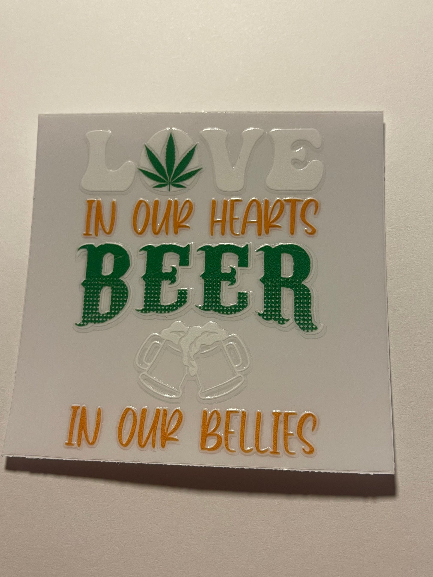 ALCHOL decal