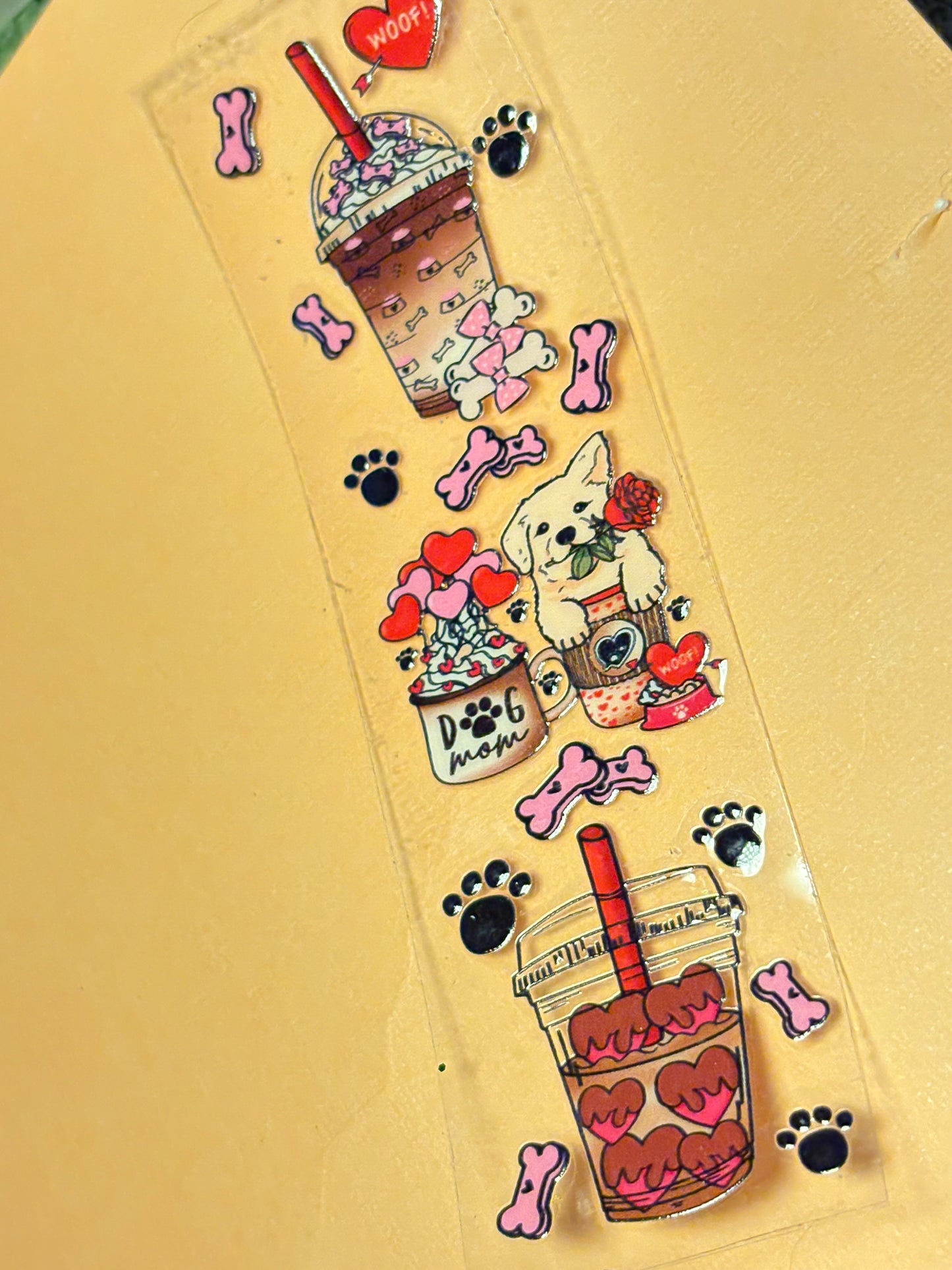 Pen decal (click to see all) (add base and glitter)(may also add on 3oz cup)