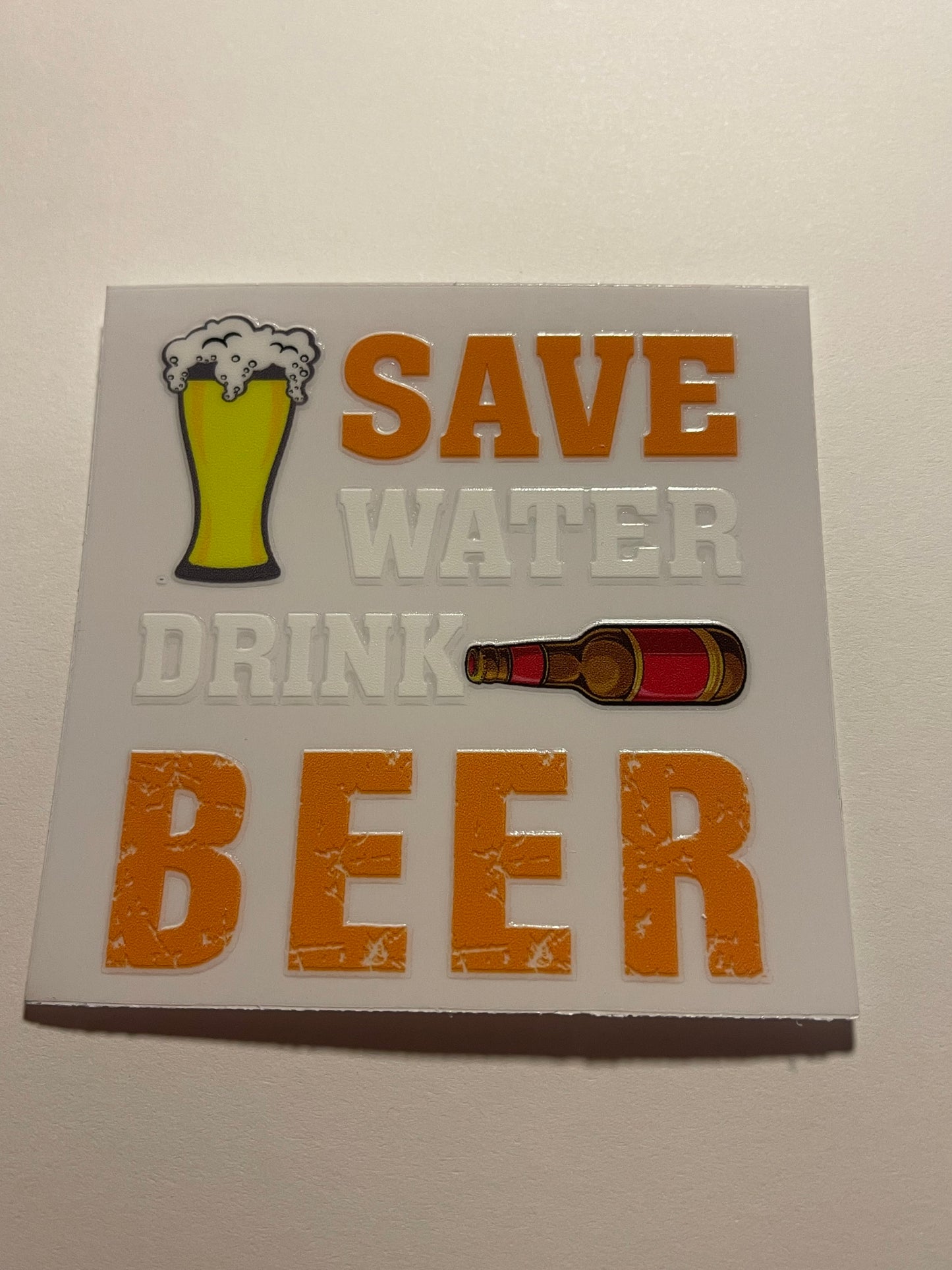 ALCHOL decal
