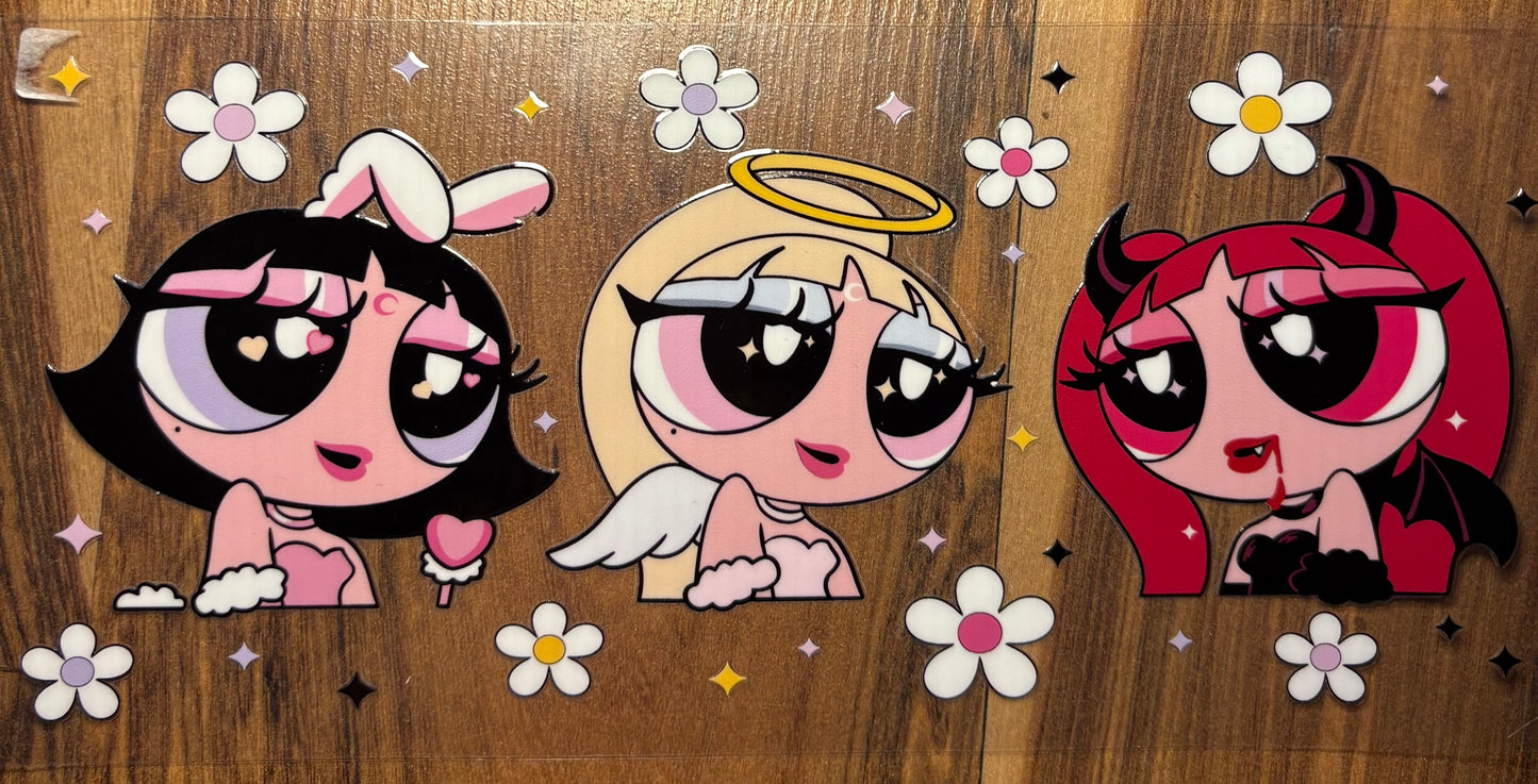 Power puff girl decal/wrap (NEW DROP)π¨