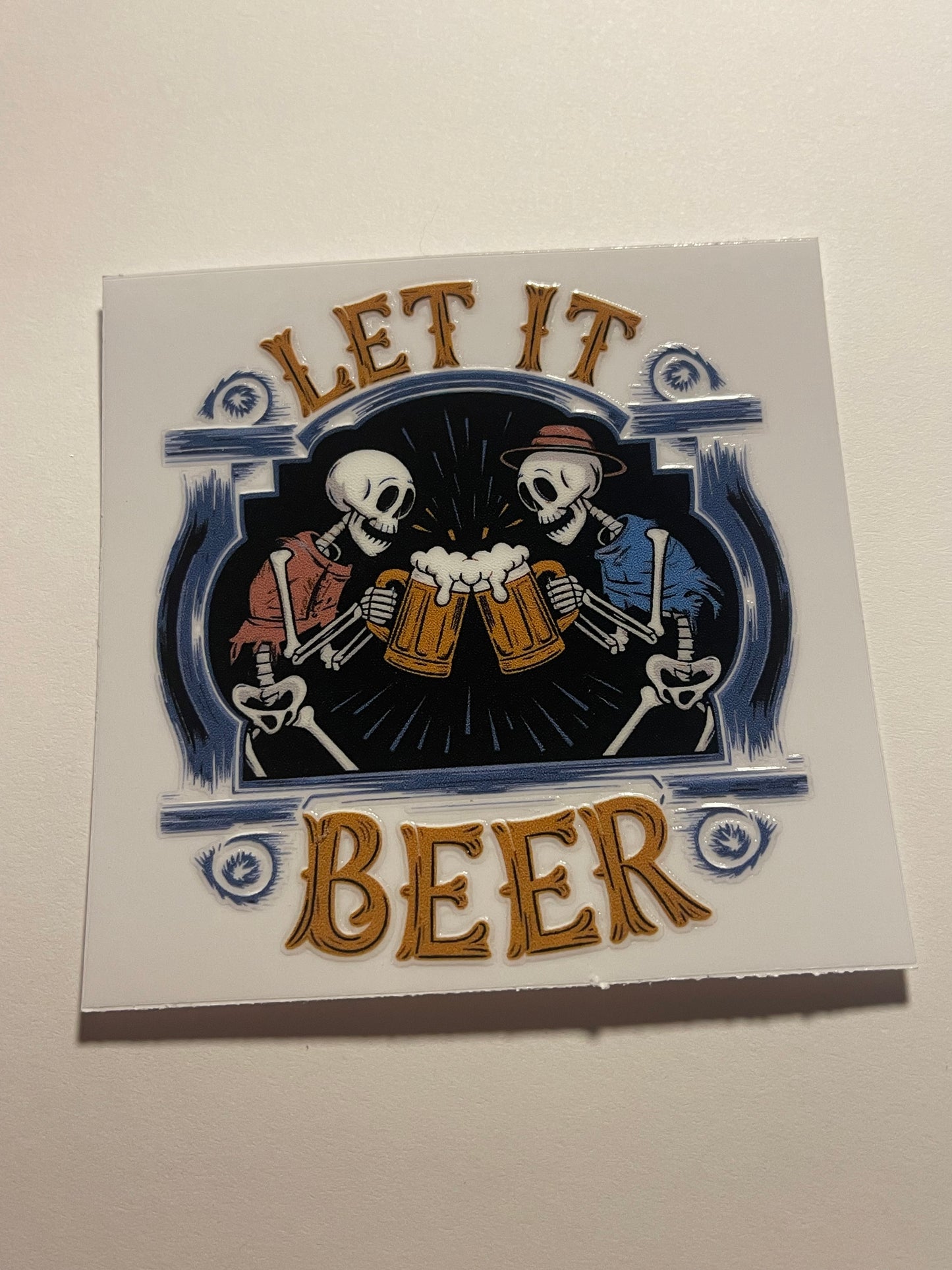 ALCHOL decal