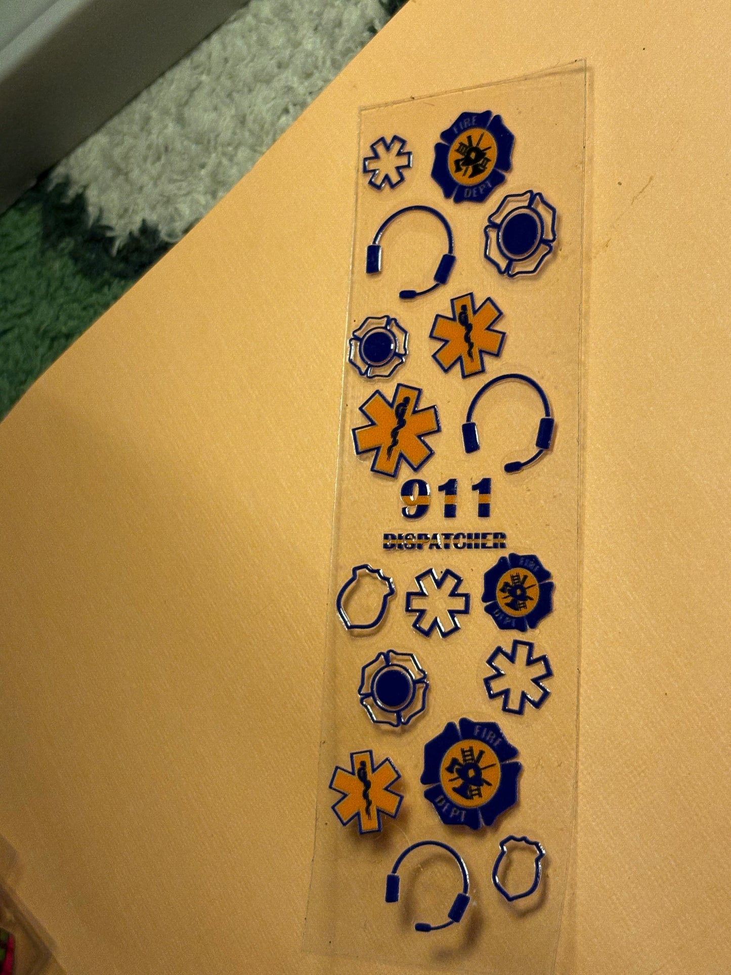 Pen decal (click to see all) (add base and glitter)(may also add on 3oz cup)