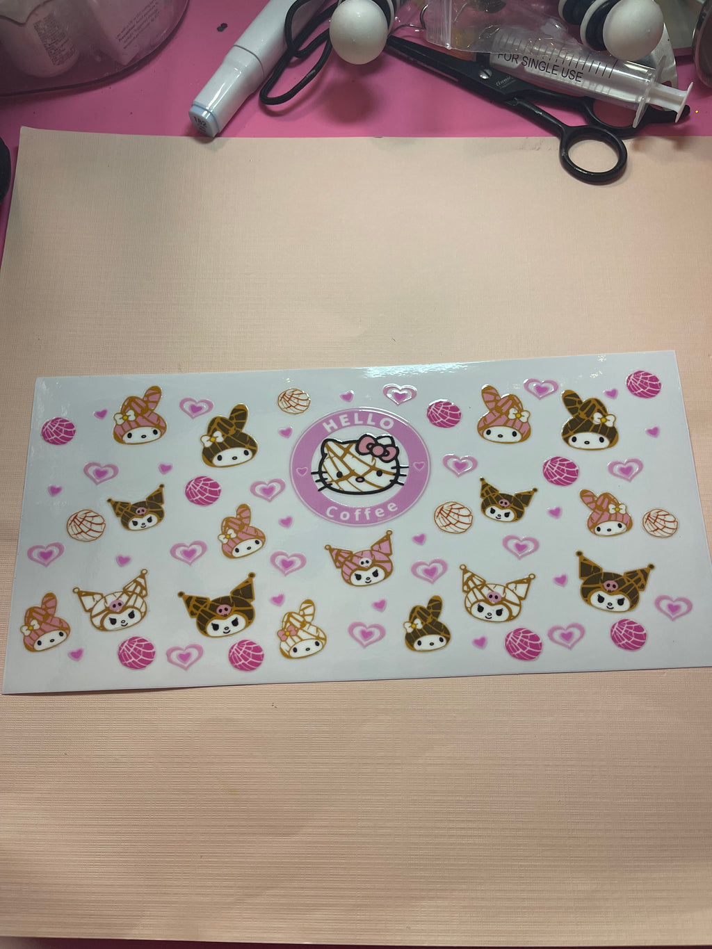 HELLO KITTY /KUROMI /MY MELODY wrap