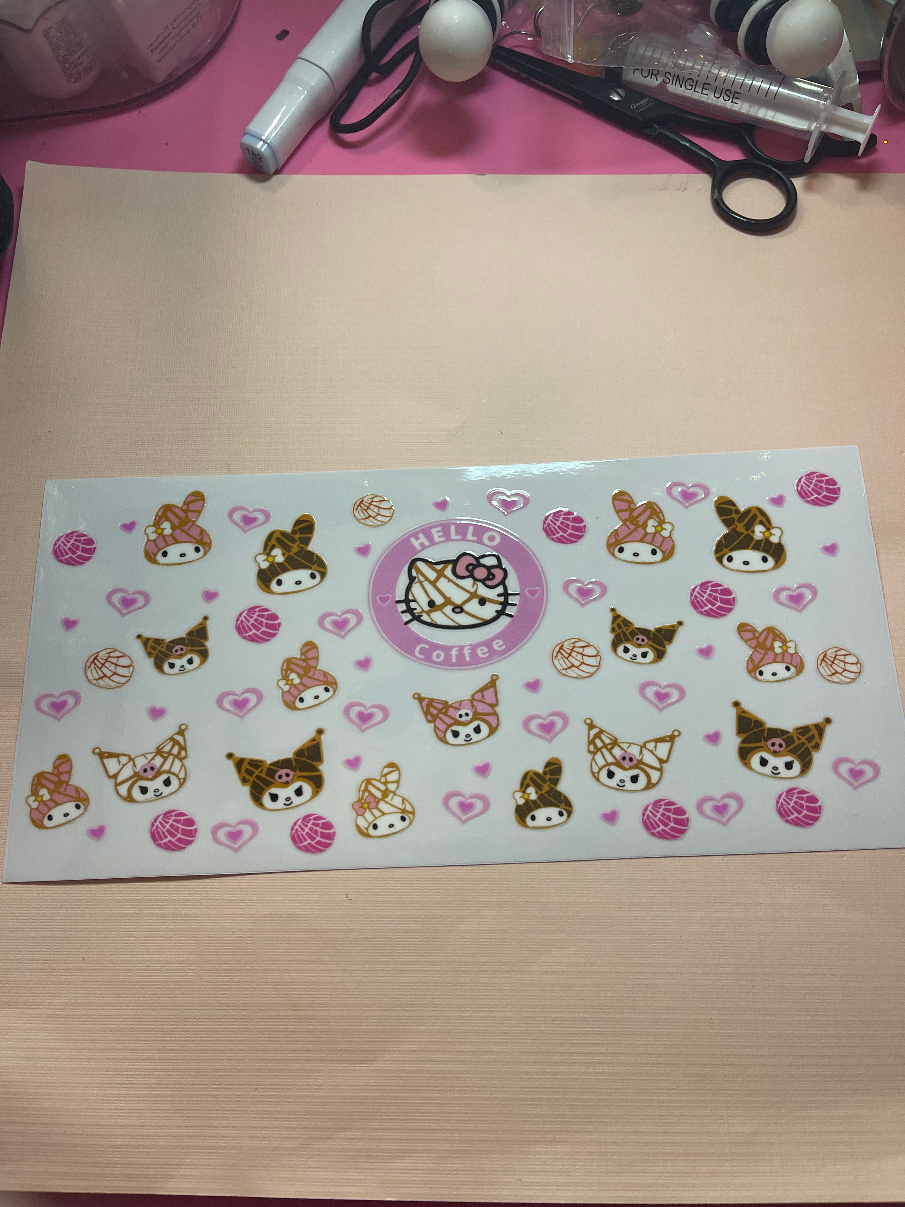 HELLO KITTY /KUROMI /MY MELODY wrap