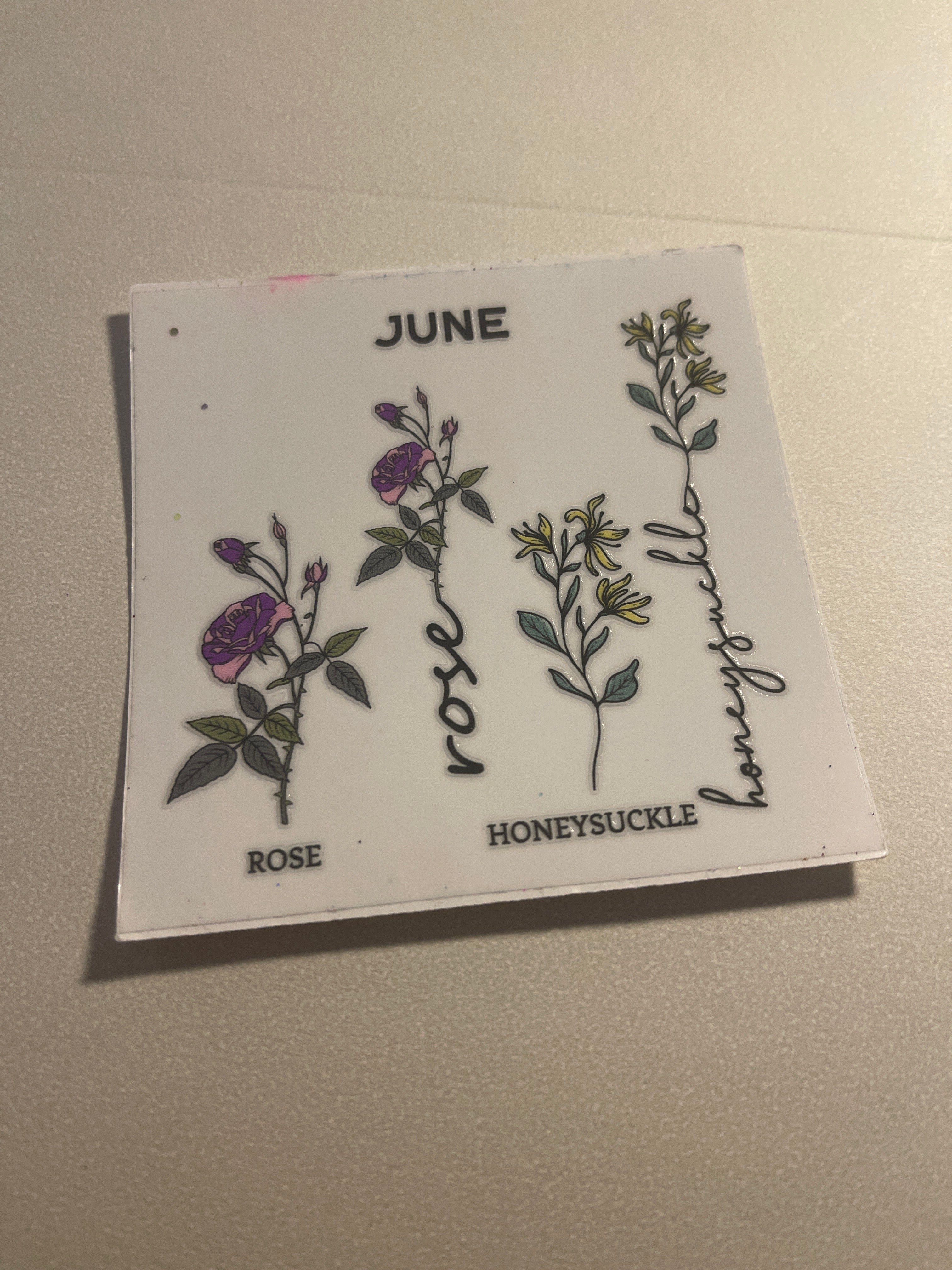 Zodiac/birth month wraps