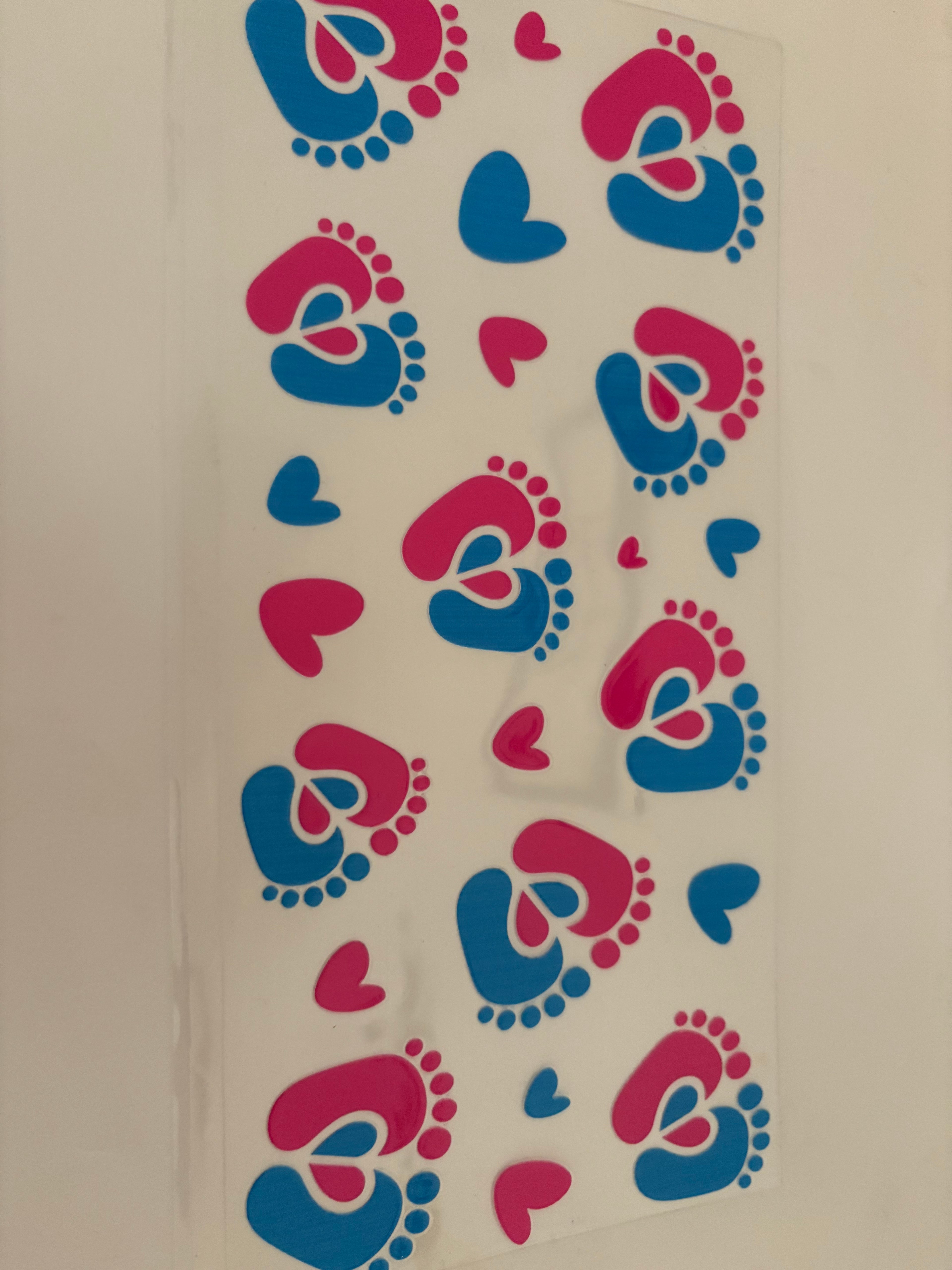 Baby feet wrap