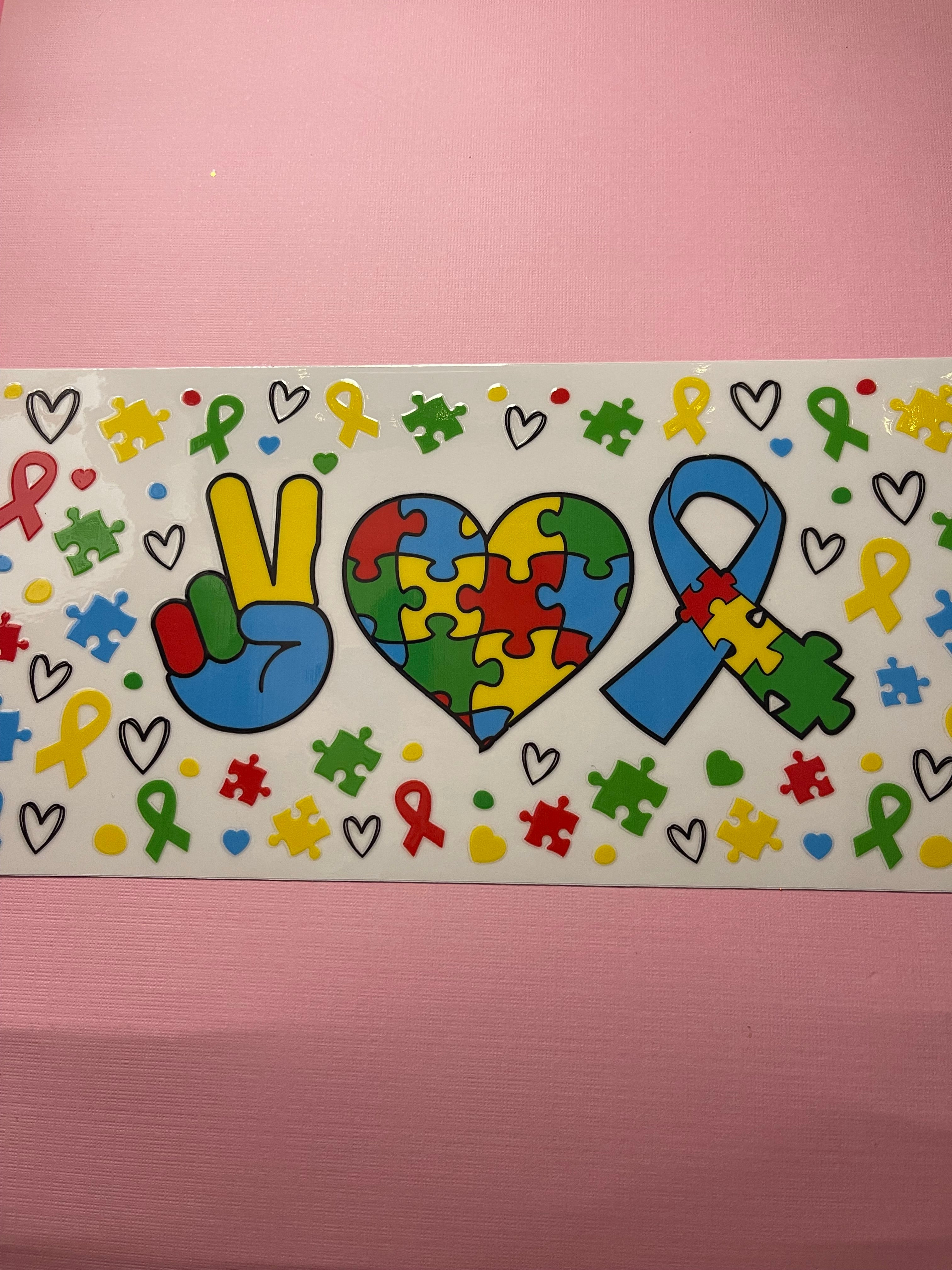 AUTISM AWARENESS decal