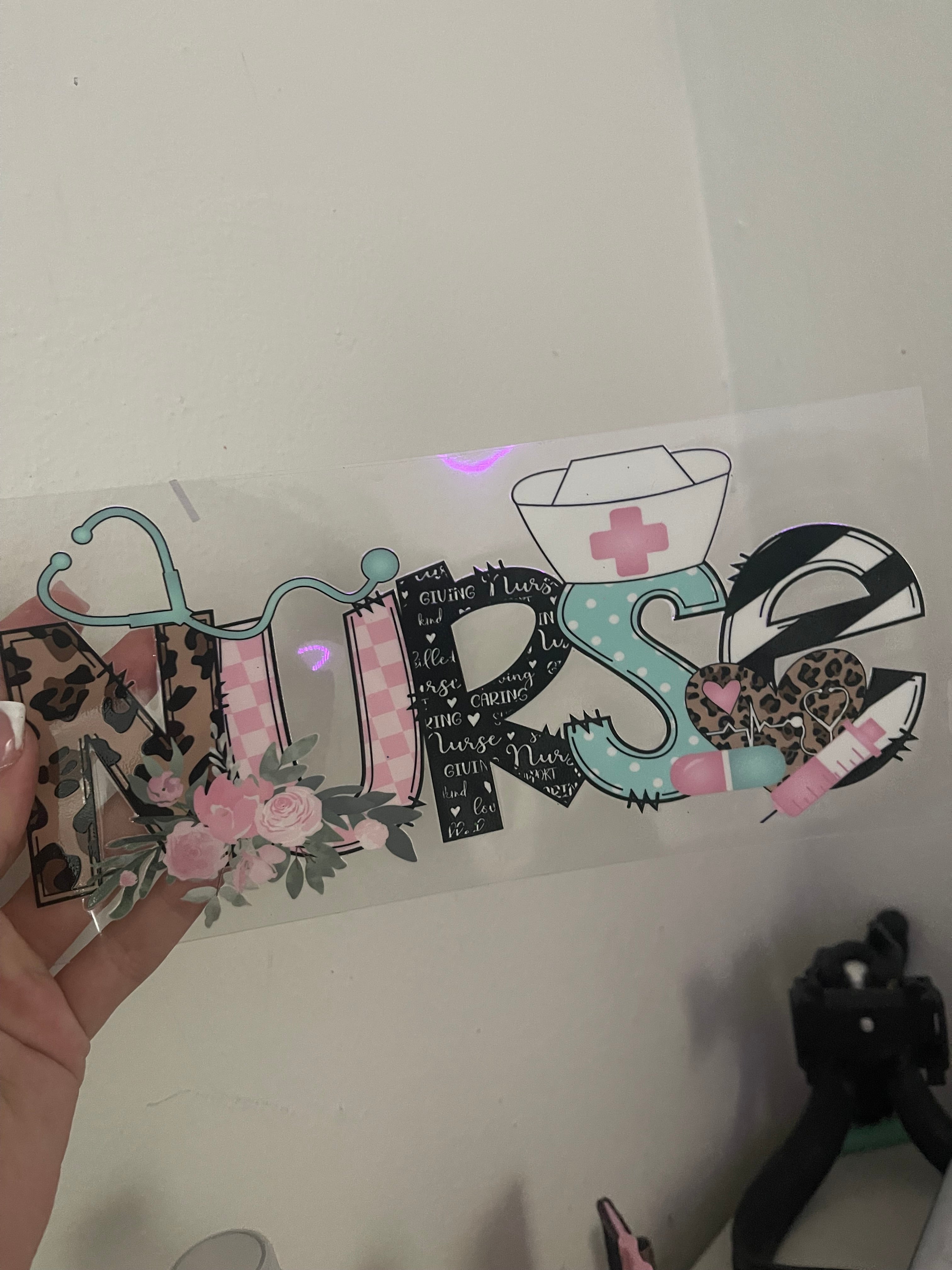 NURSE decal