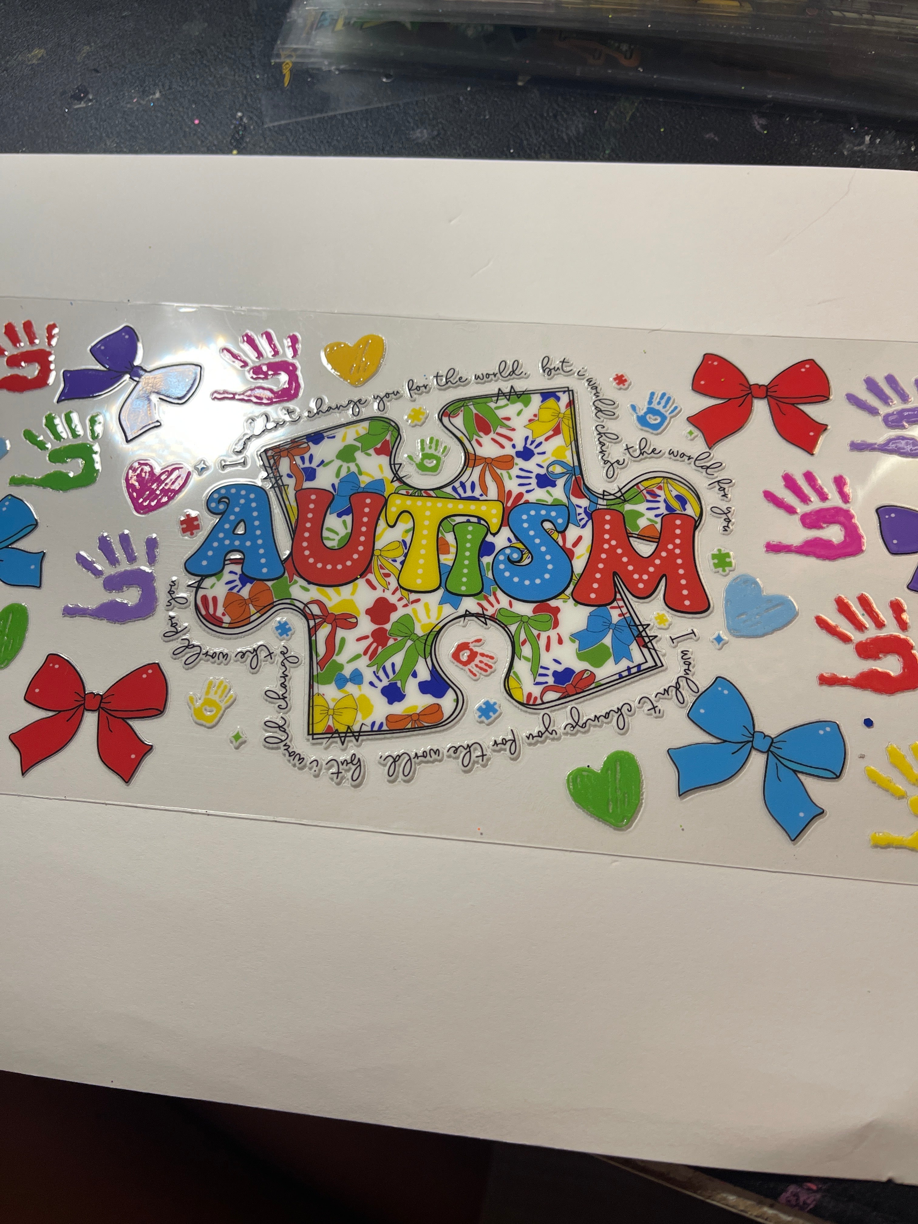 AUTISM AWARENESS decal
