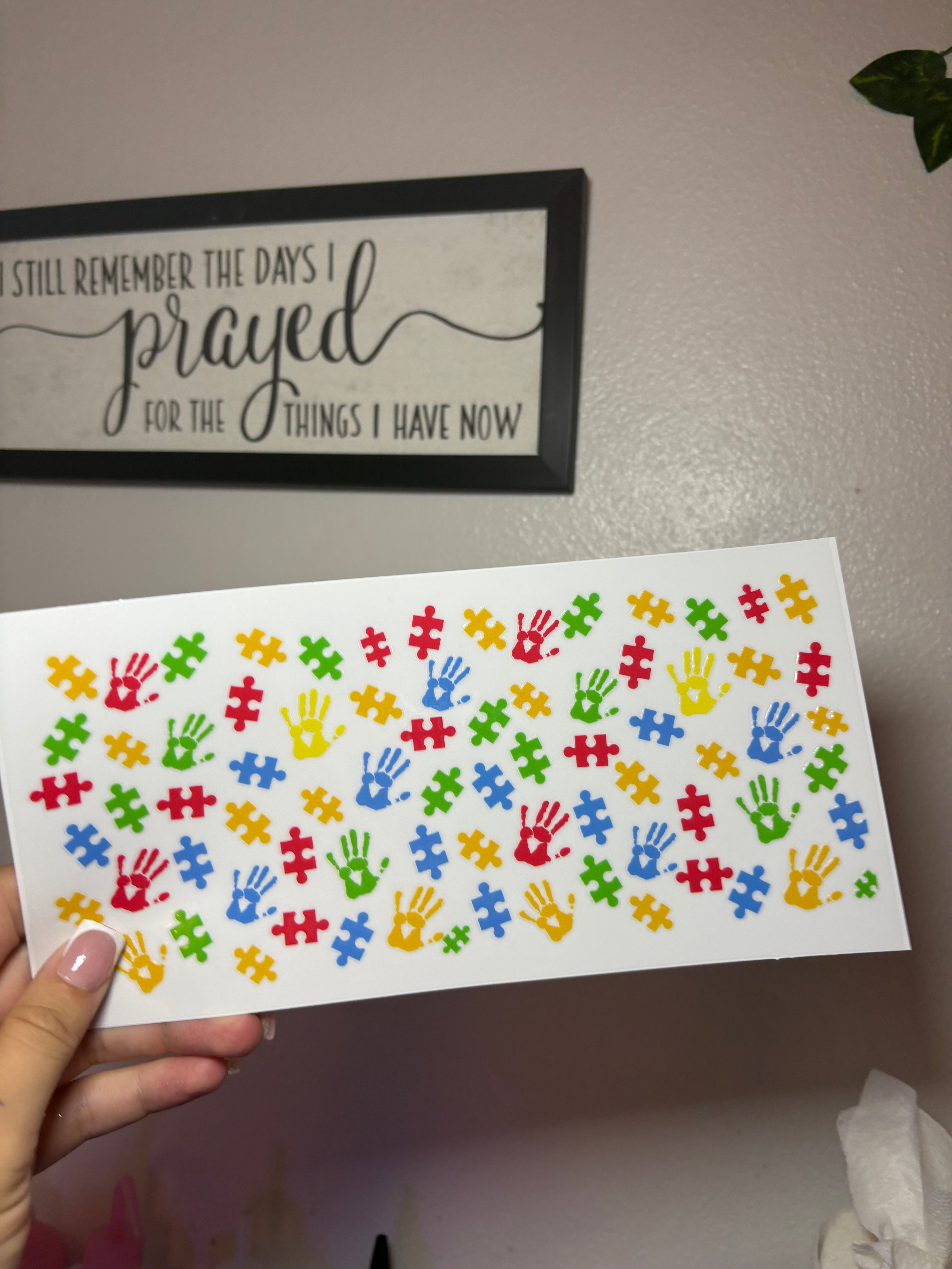 AUTISM AWARENESS decal