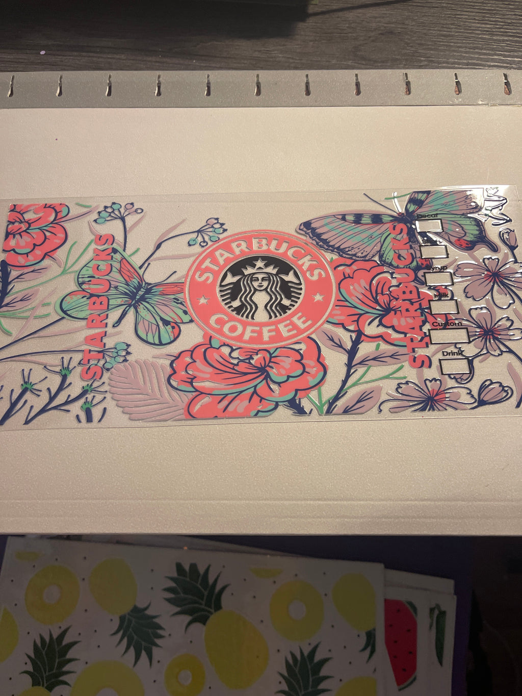 Drinks/food logo design wraps