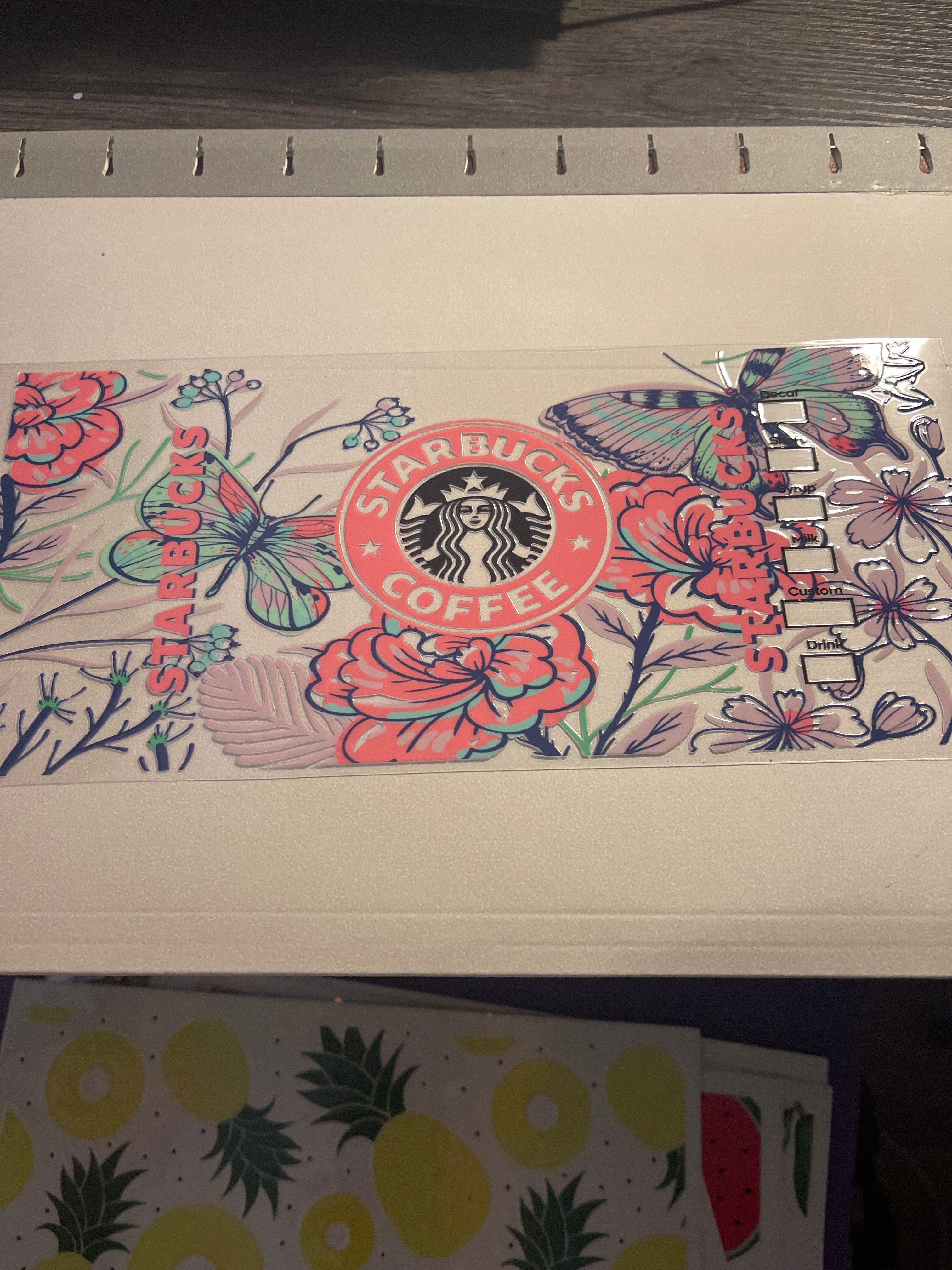 Drinks/food logo design wraps