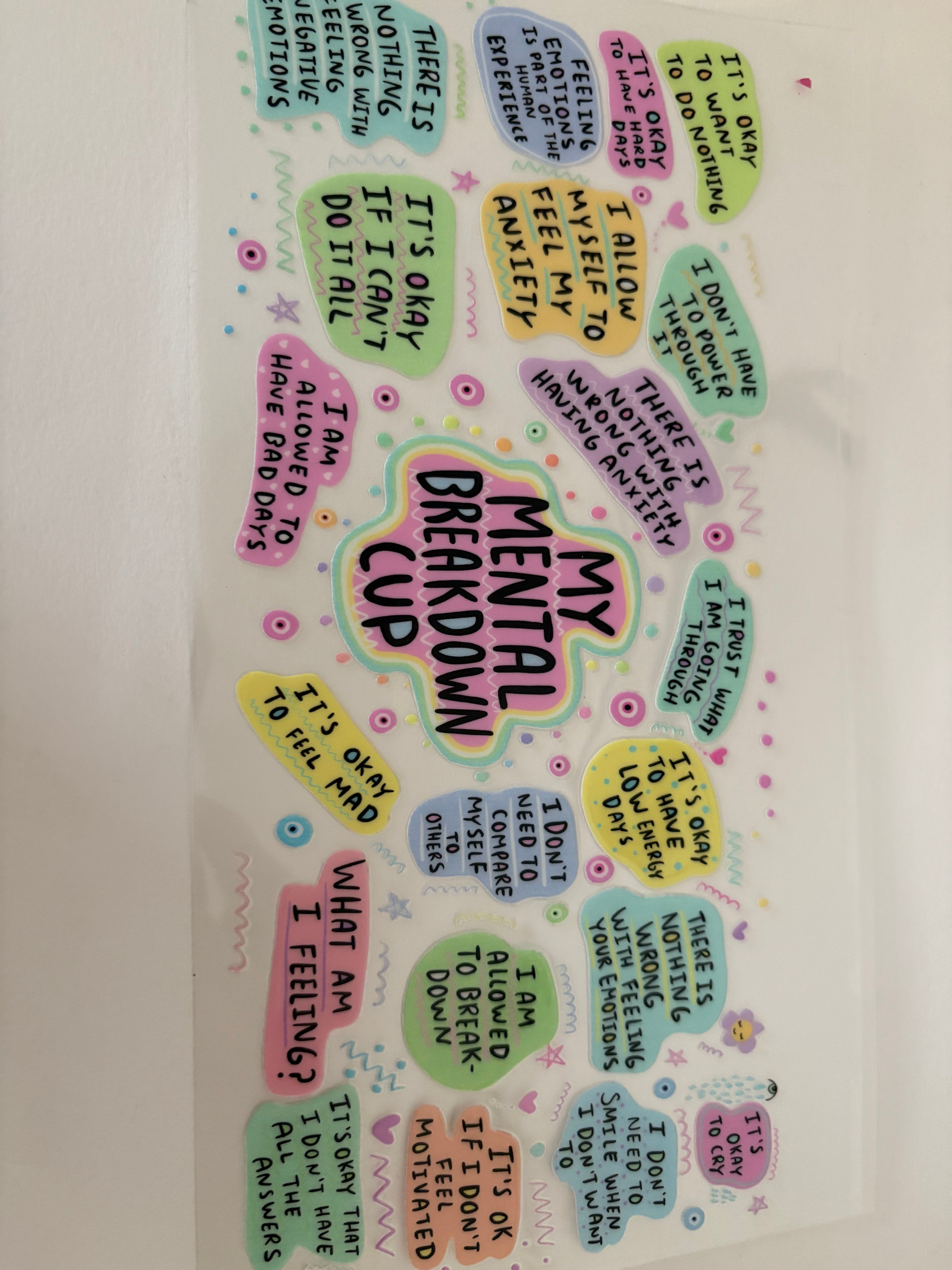 QUOTE/ AFFIRMATION decal