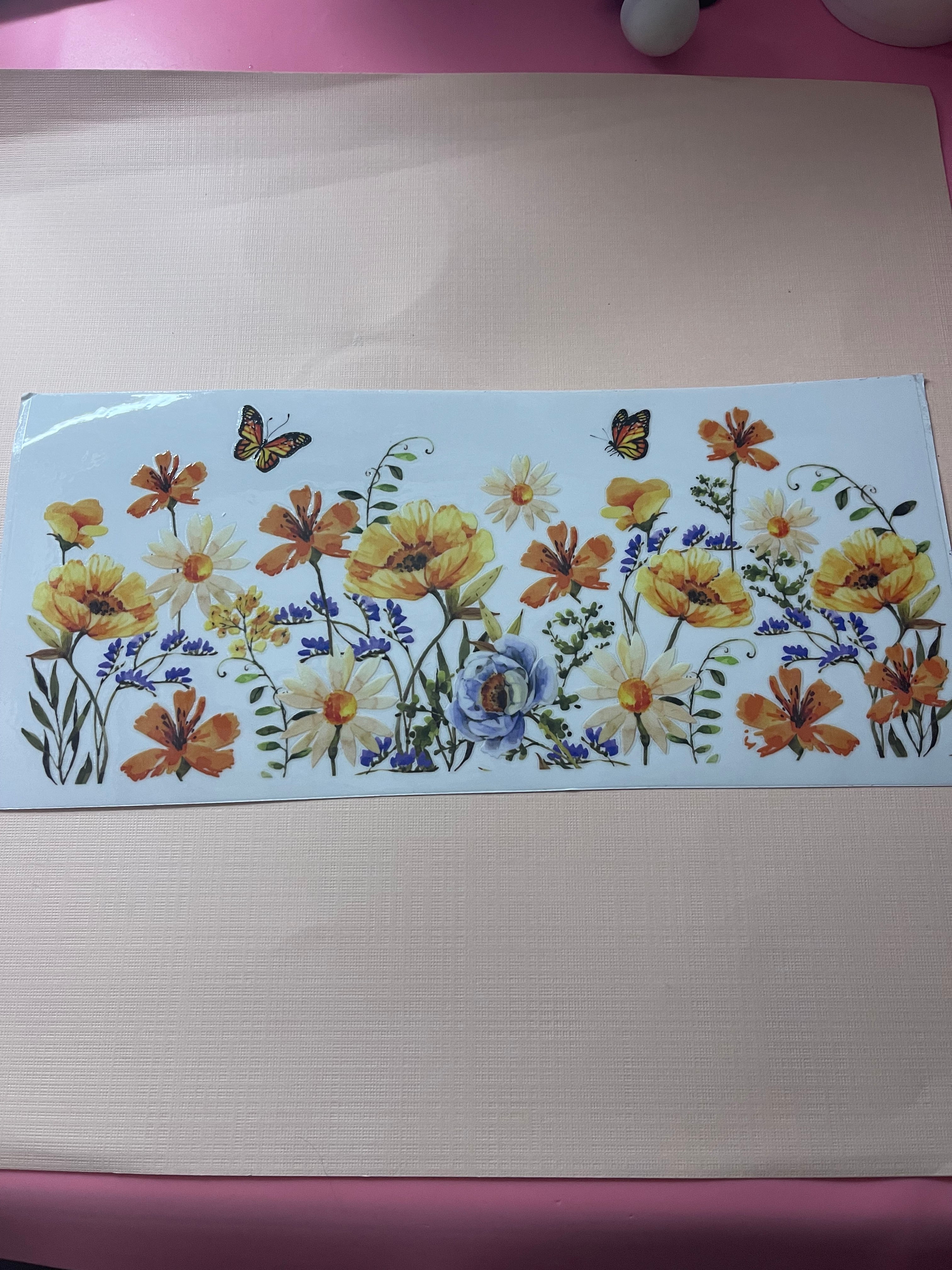 FLOWER decal
