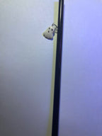 Charm glass straws