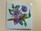 BIRDS + FLOWERS decal