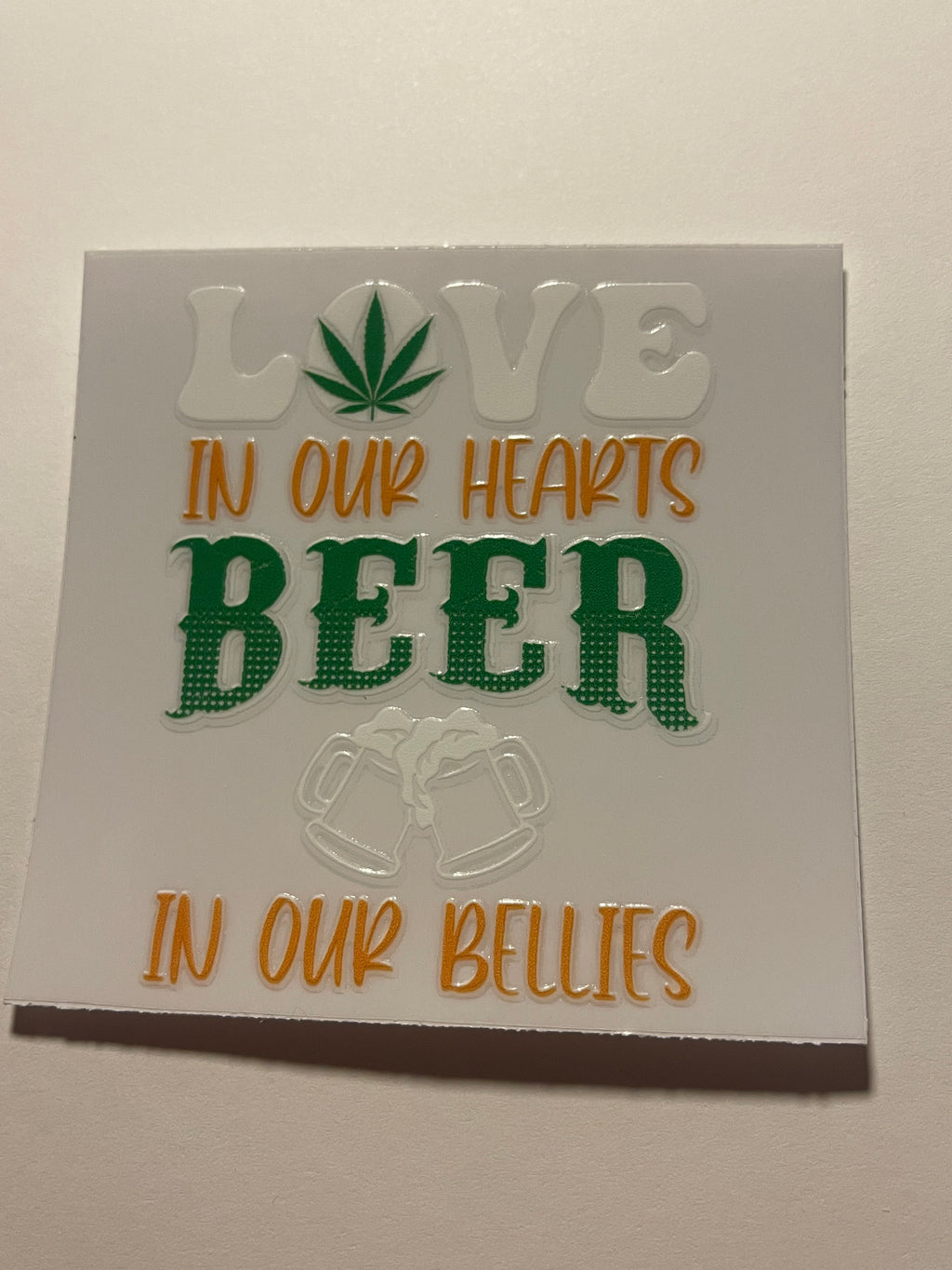 ALCHOL decal