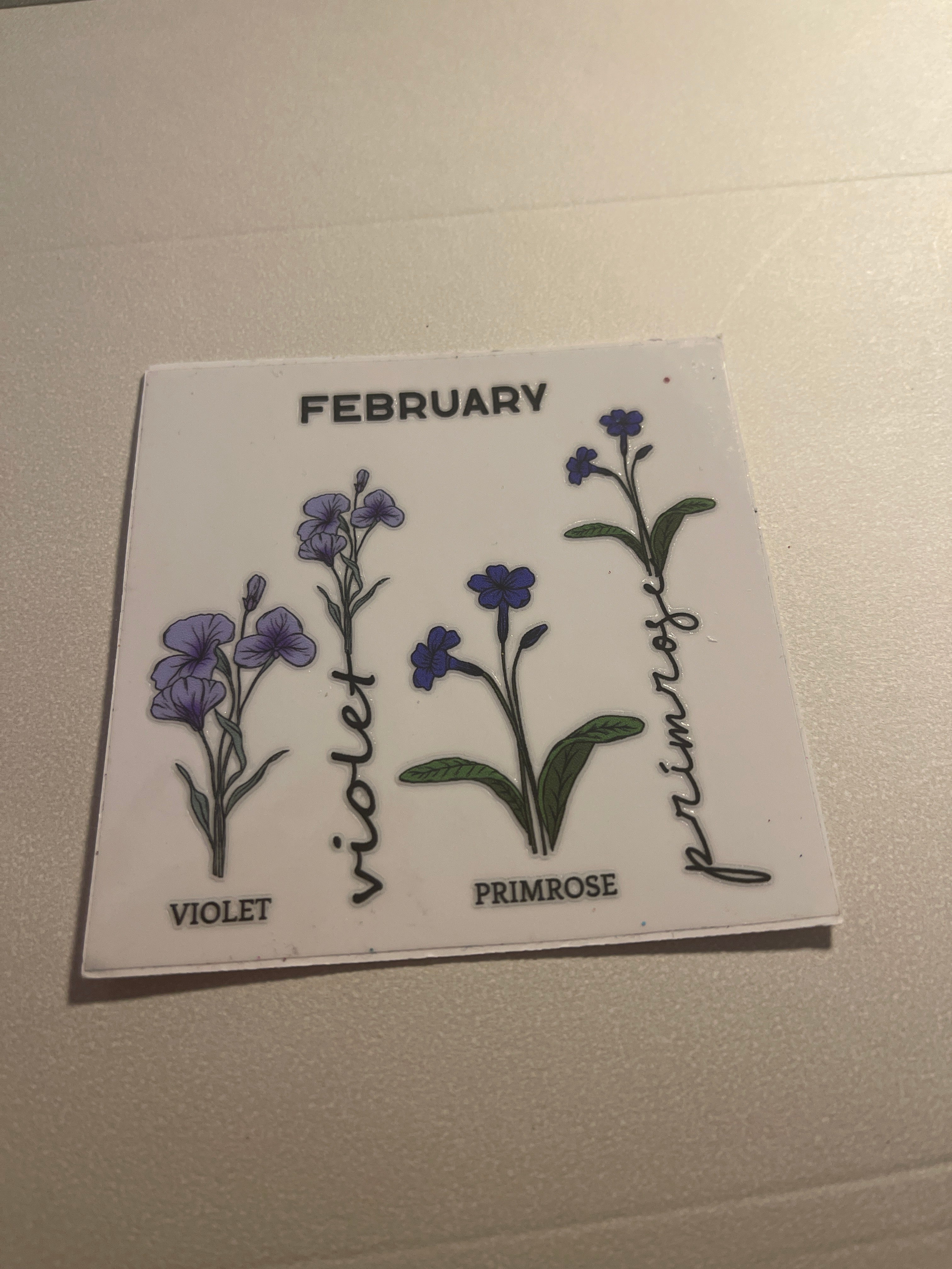 Zodiac/birth month wraps