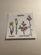 Zodiac/birth month wraps