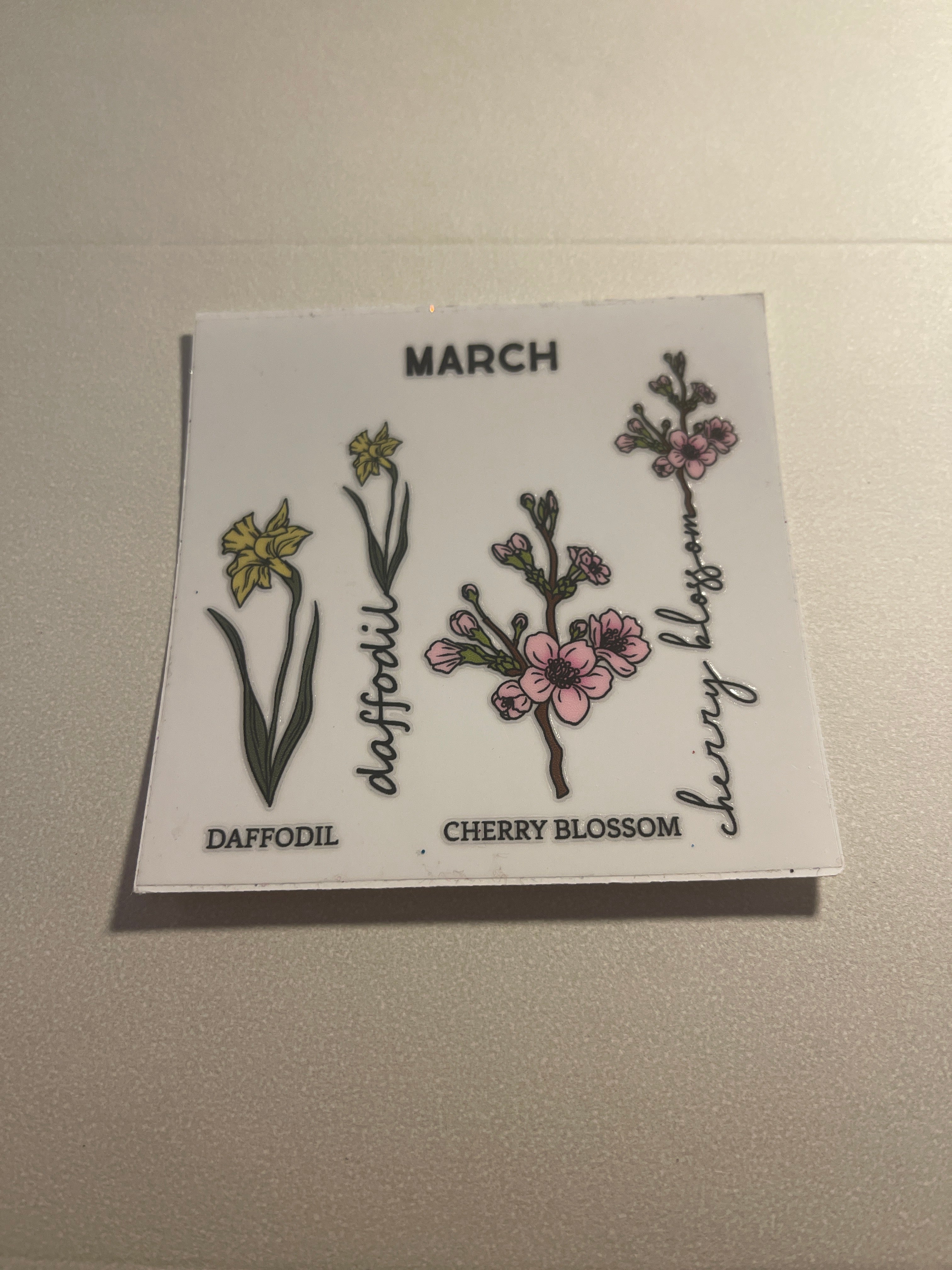 Zodiac/birth month wraps