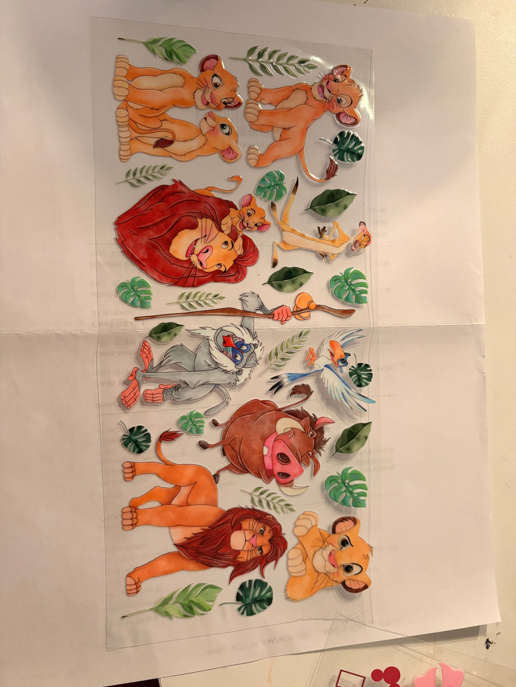 Lion king wrap
