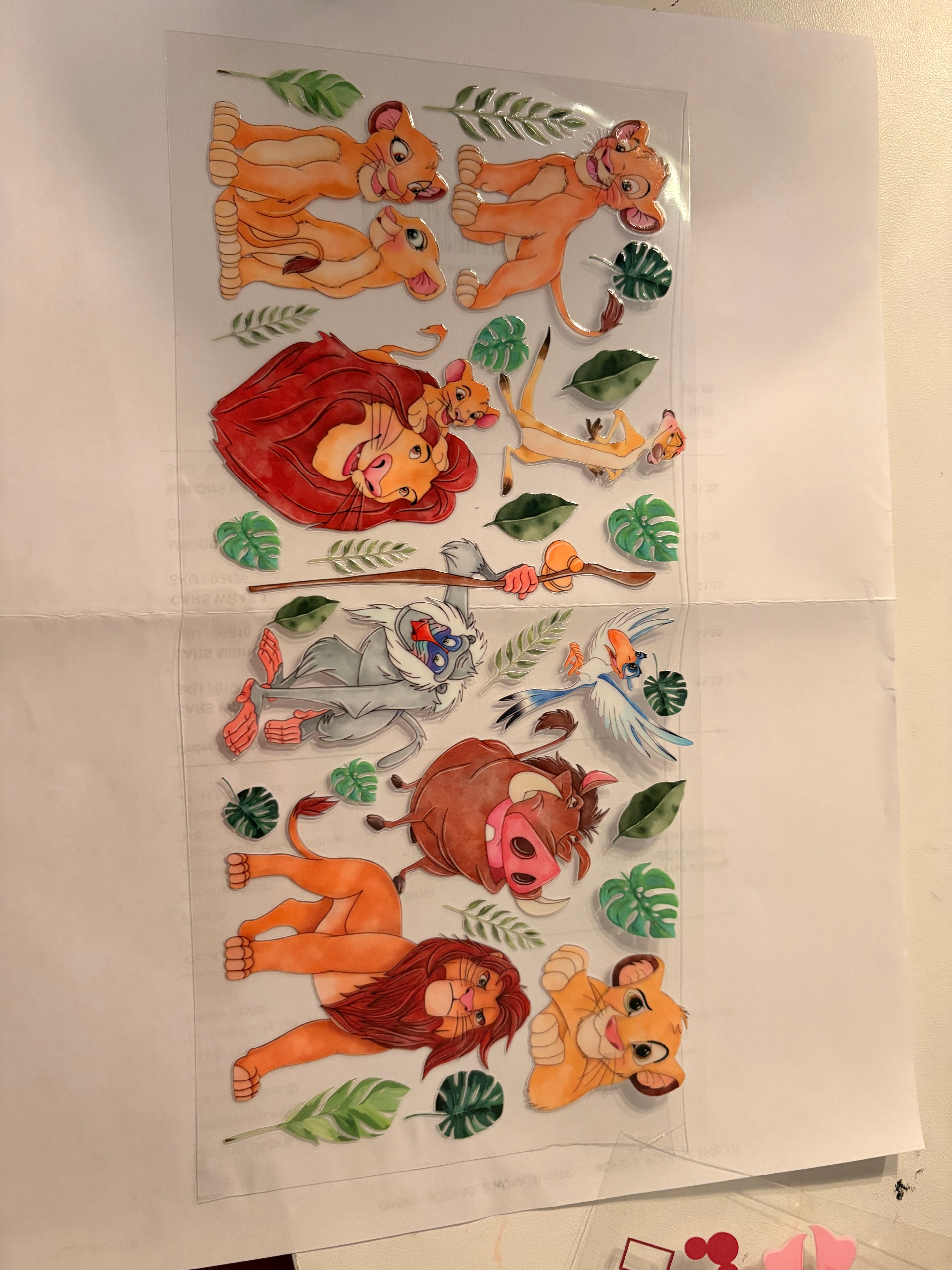 Lion king wrap