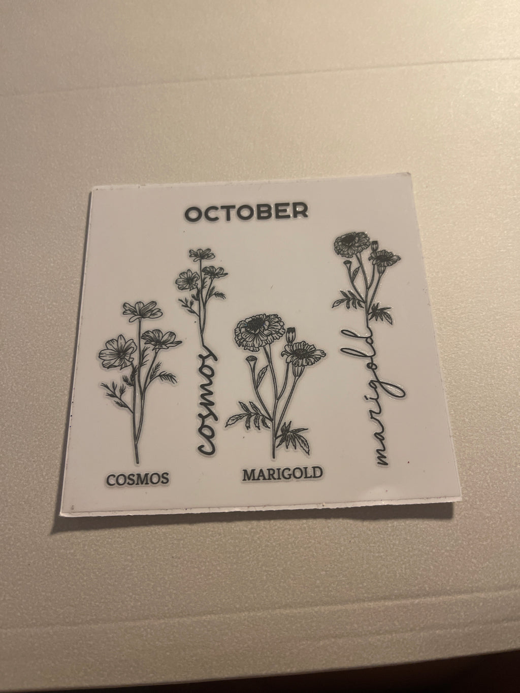 Zodiac/birth month wraps