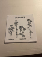 Zodiac/birth month wraps