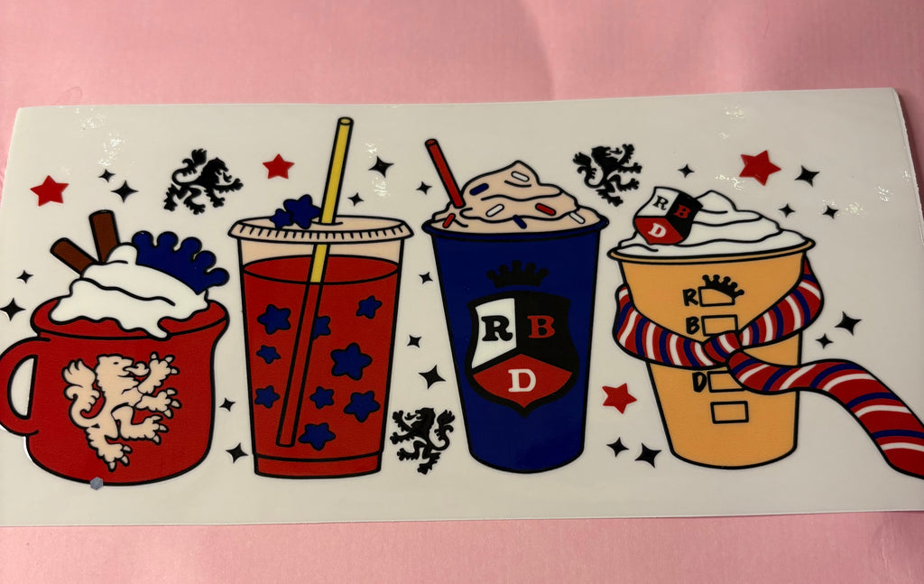 CUP ON CUP decal