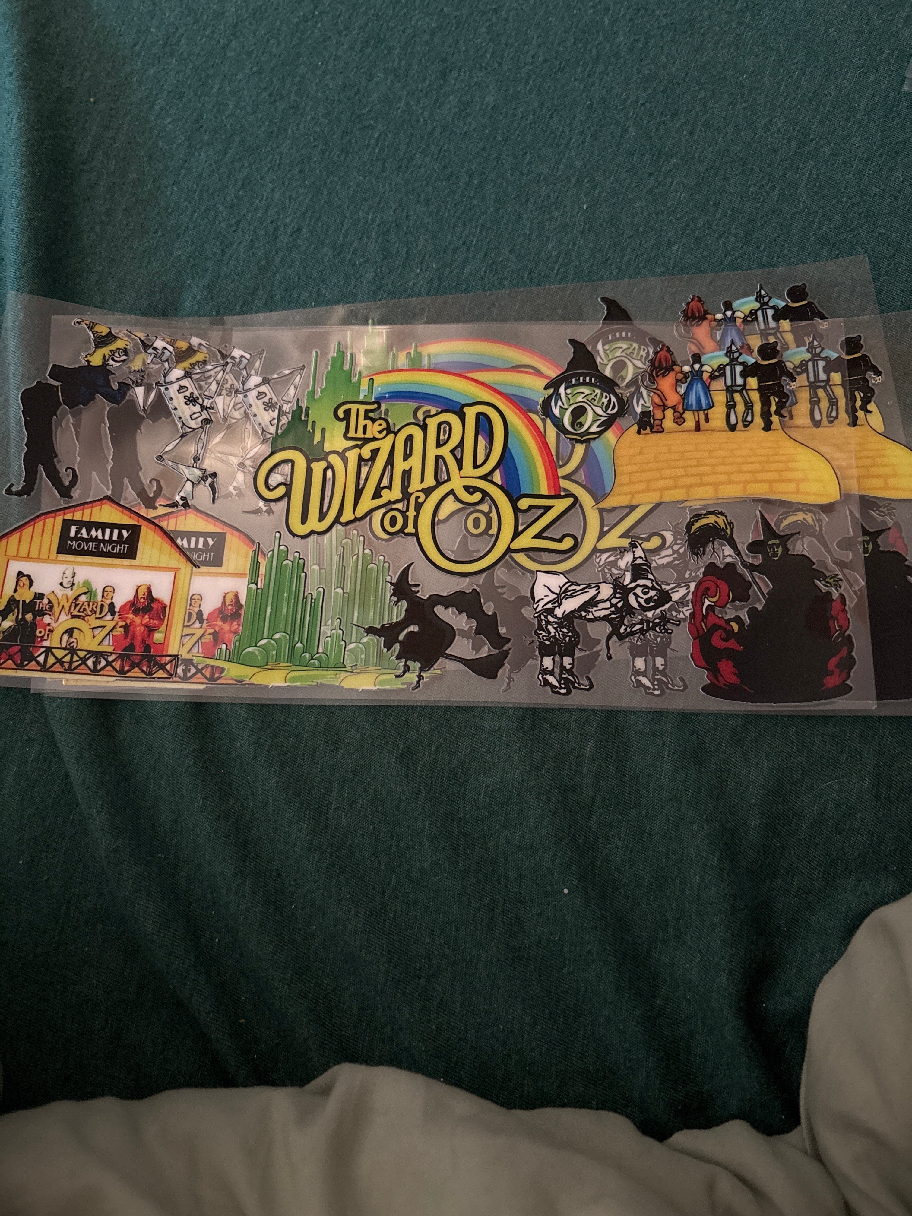 WERE OFF TO SEE THE WIZARD decal