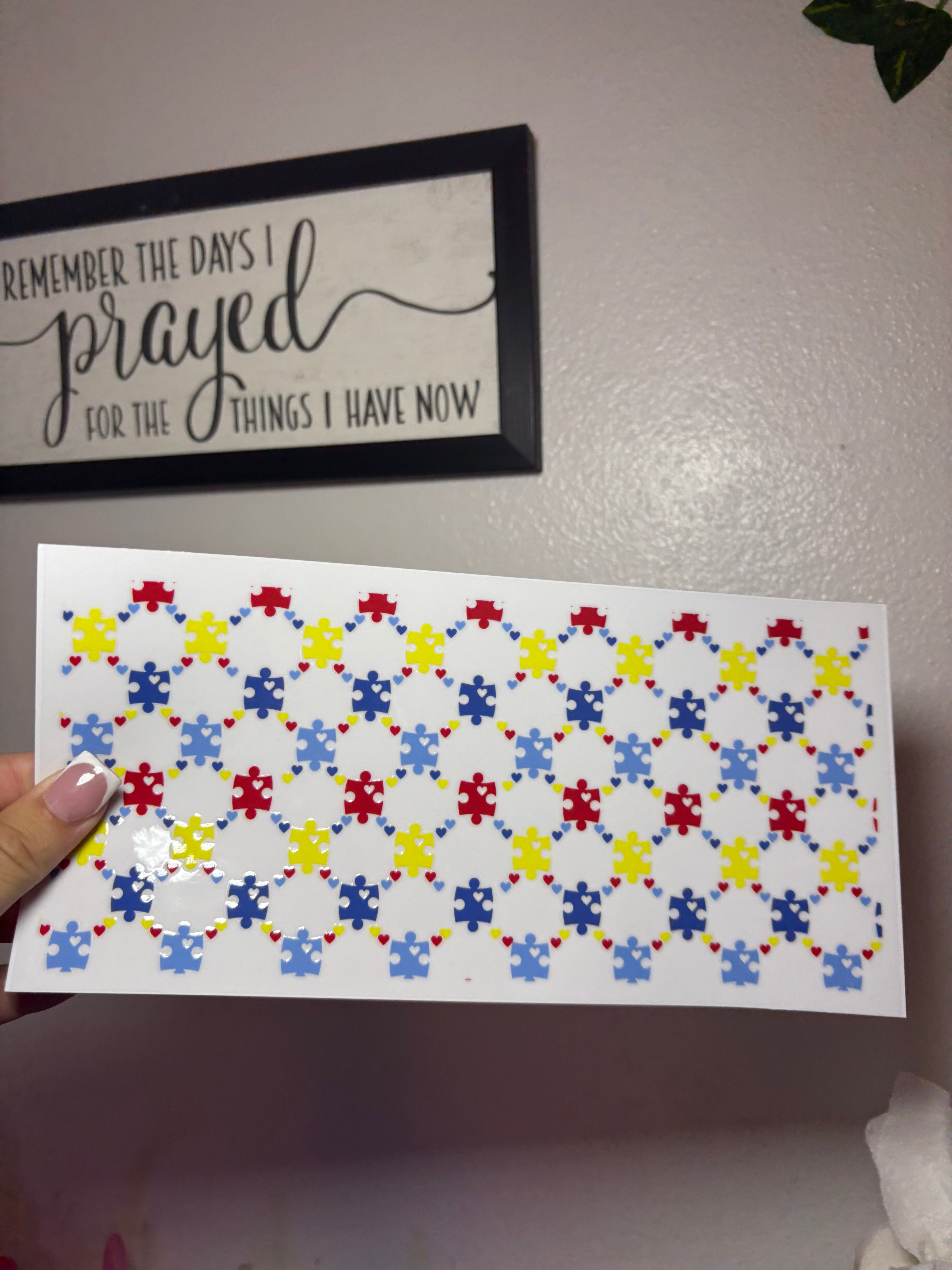 AUTISM AWARENESS decal