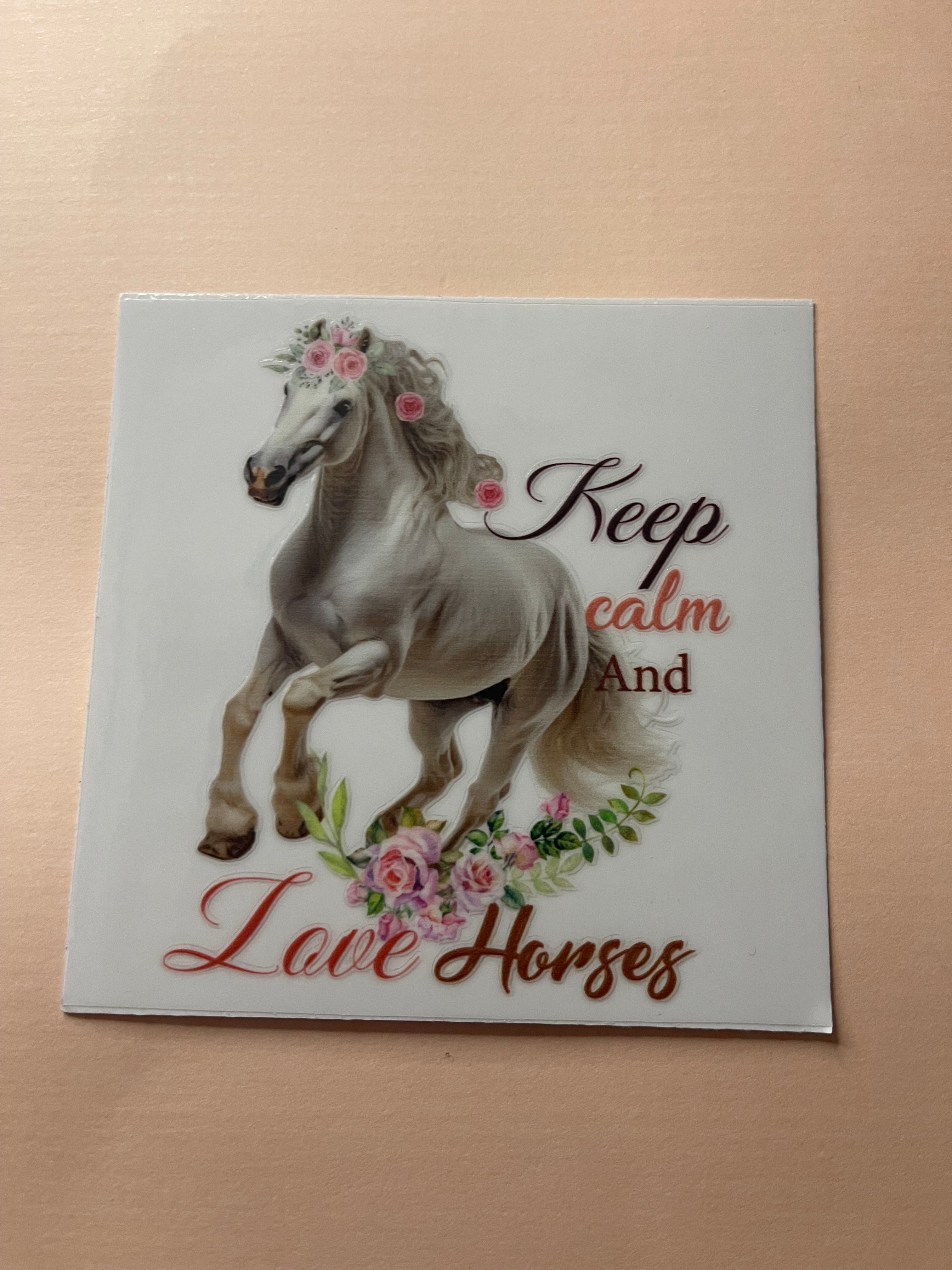 HORSE decals