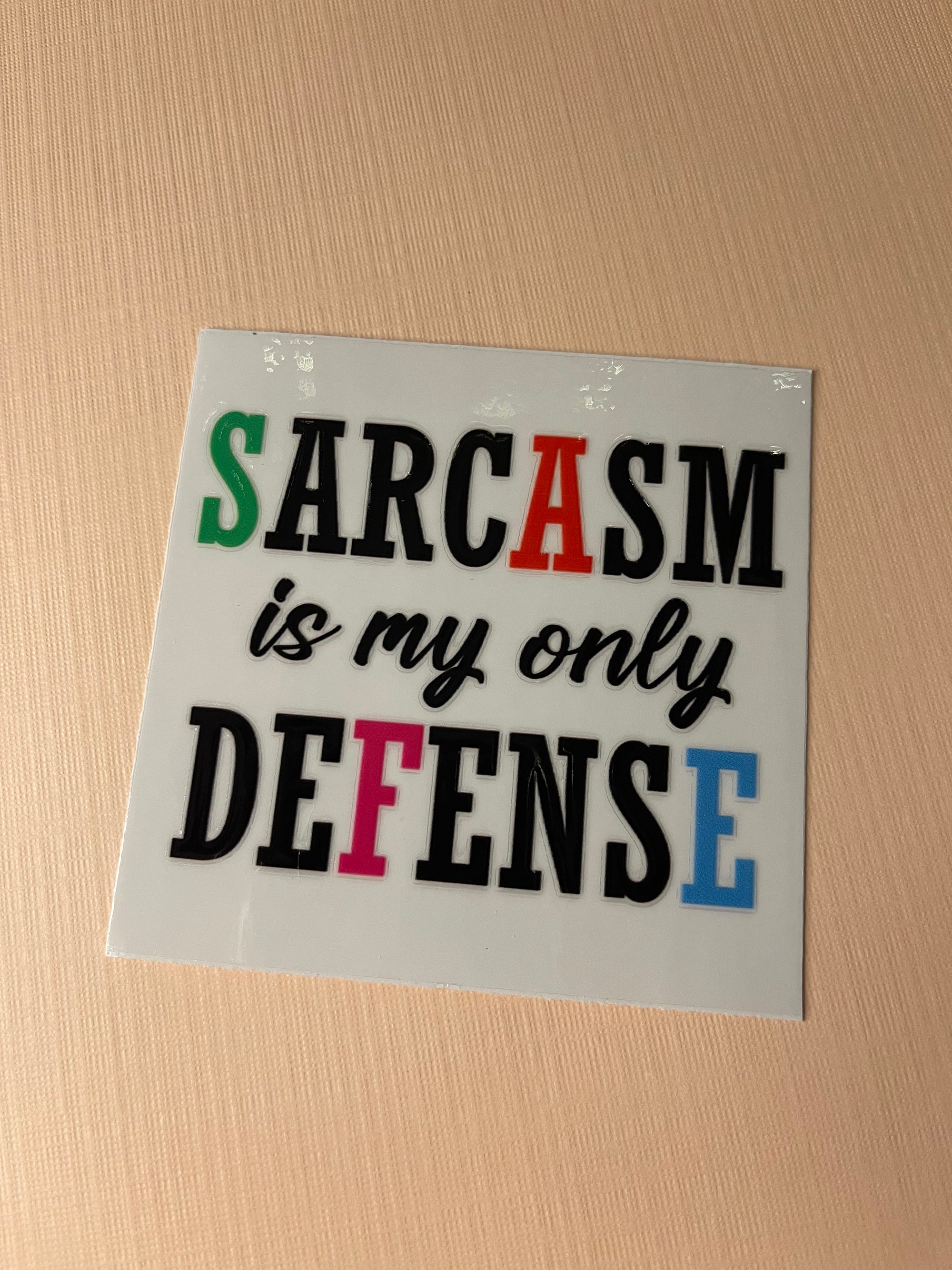 QUOTE/ AFFIRMATION decal