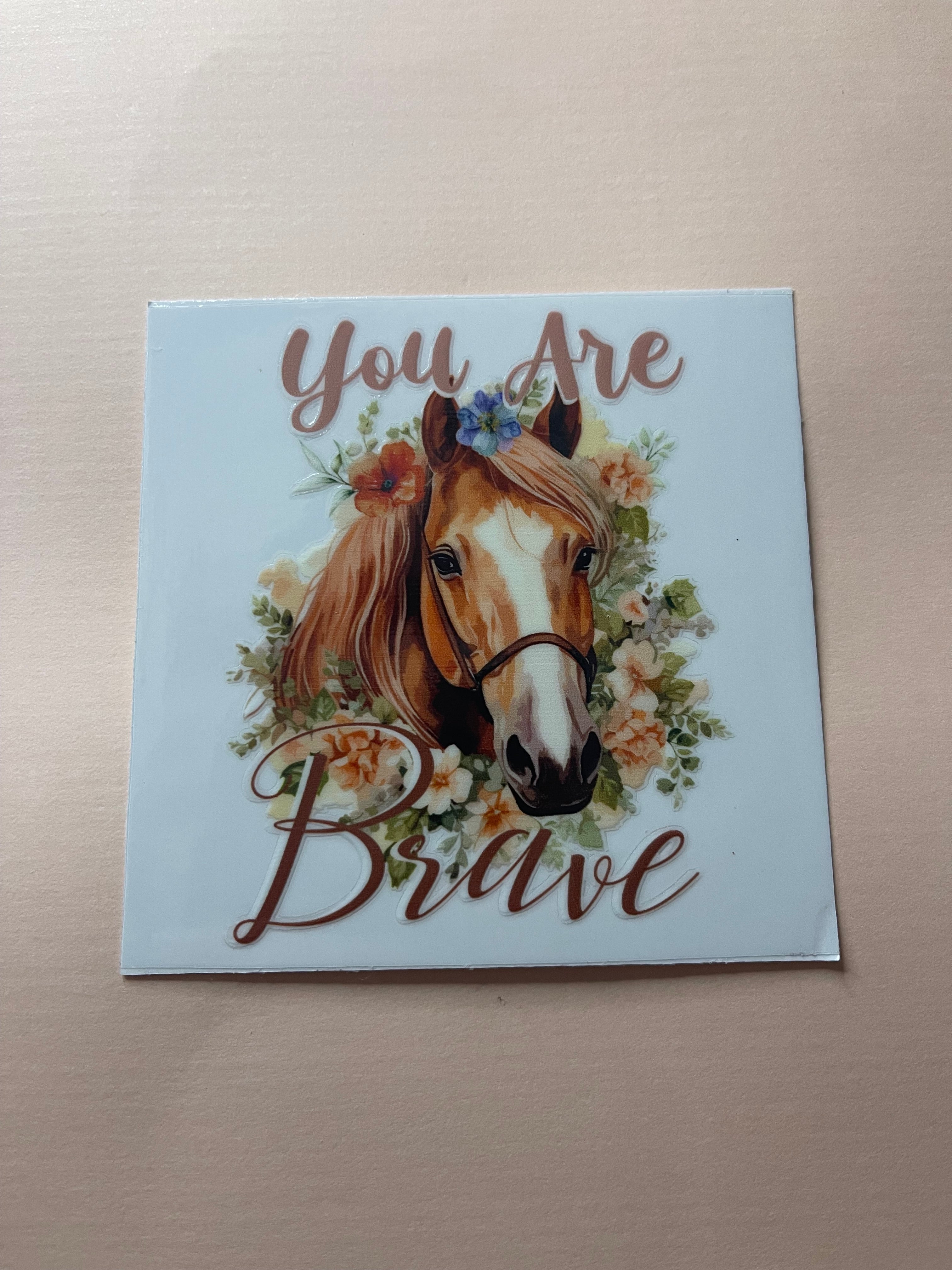 HORSE decals