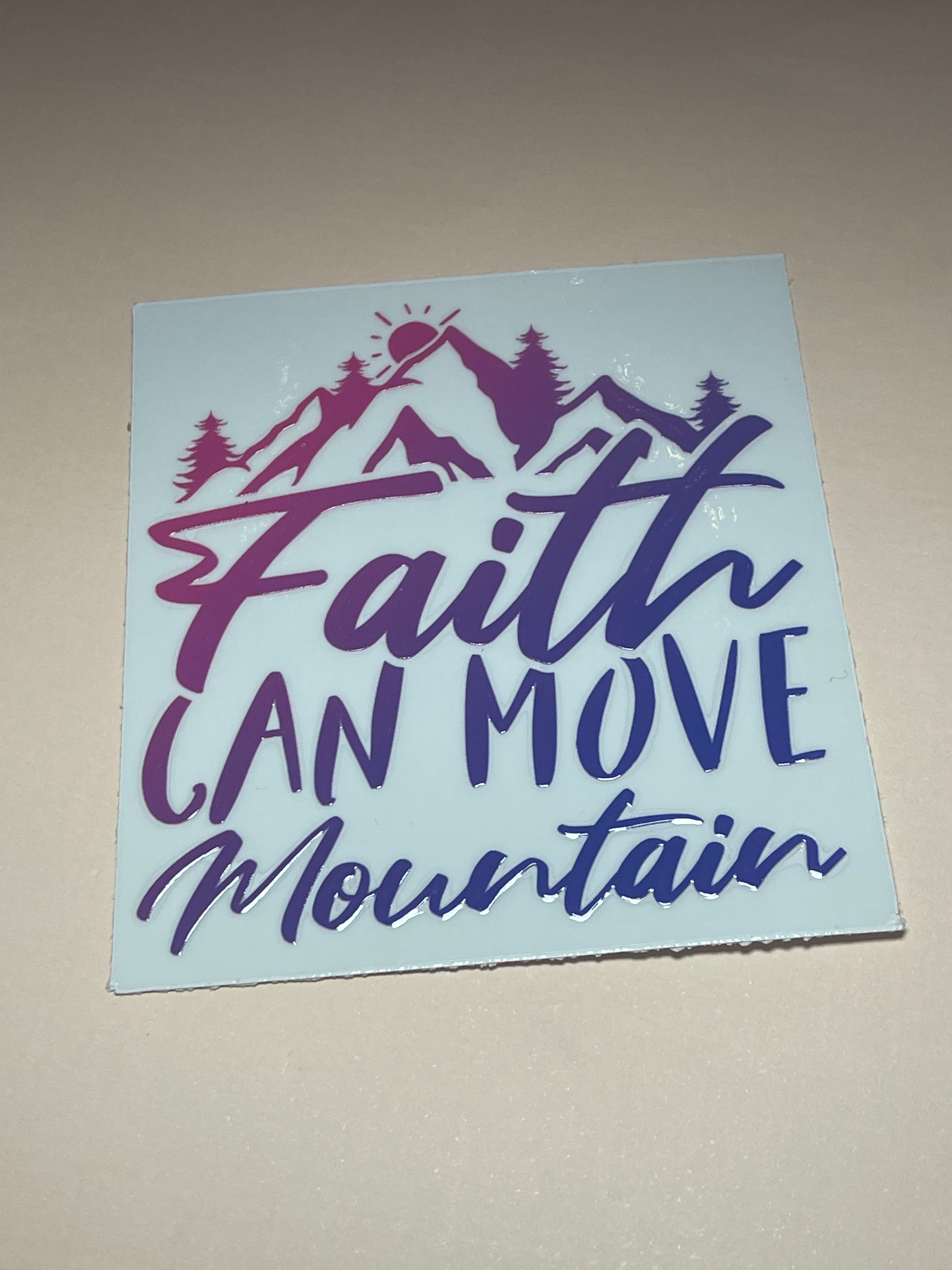 FAITH decal