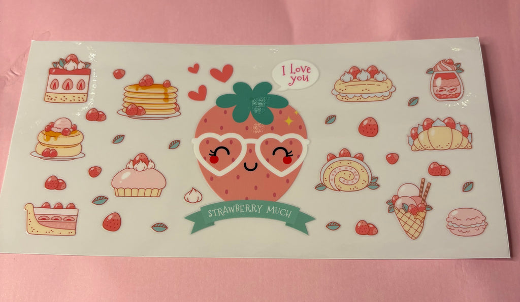 STRAWBERRY decal