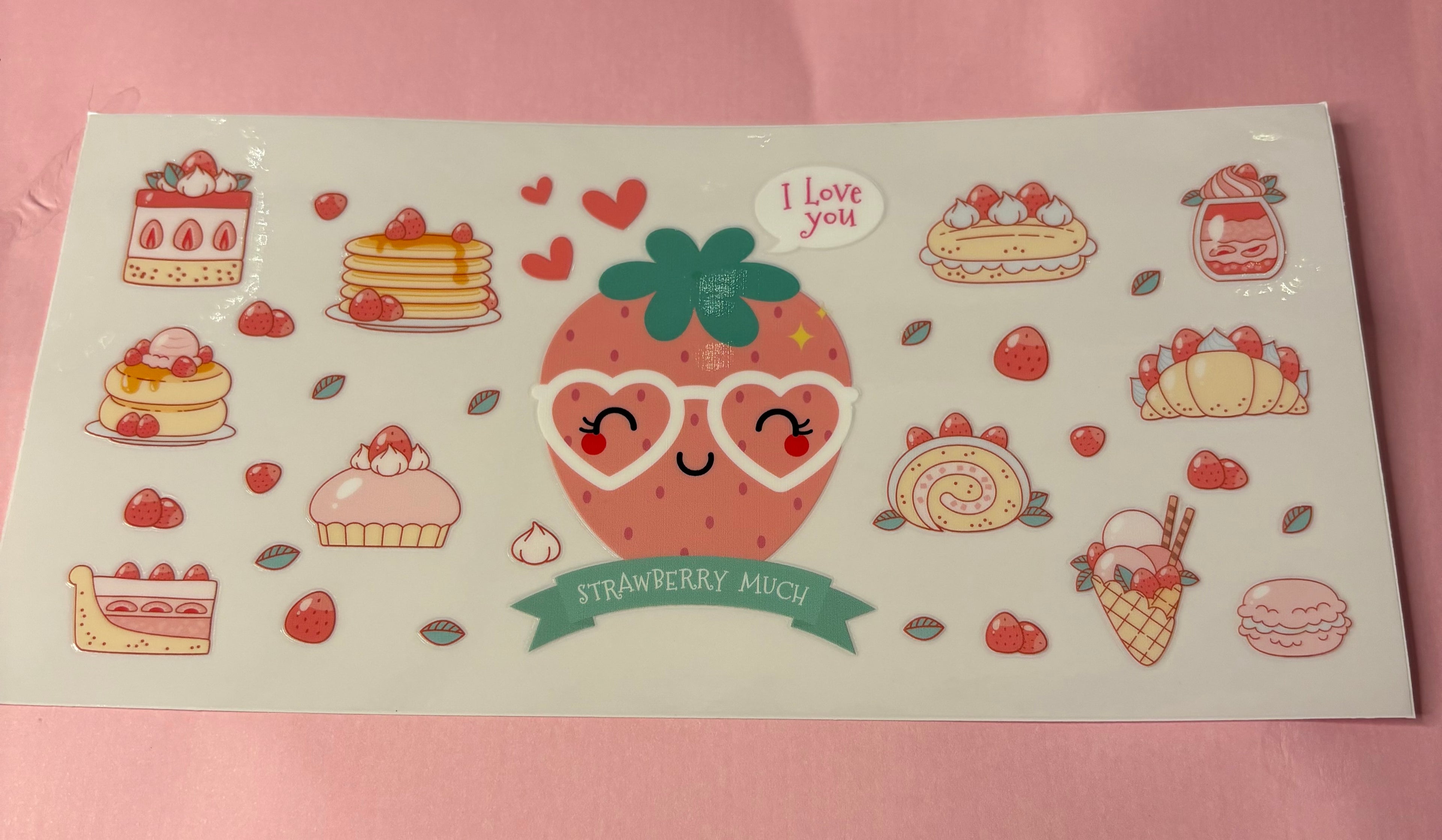 STRAWBERRY decal