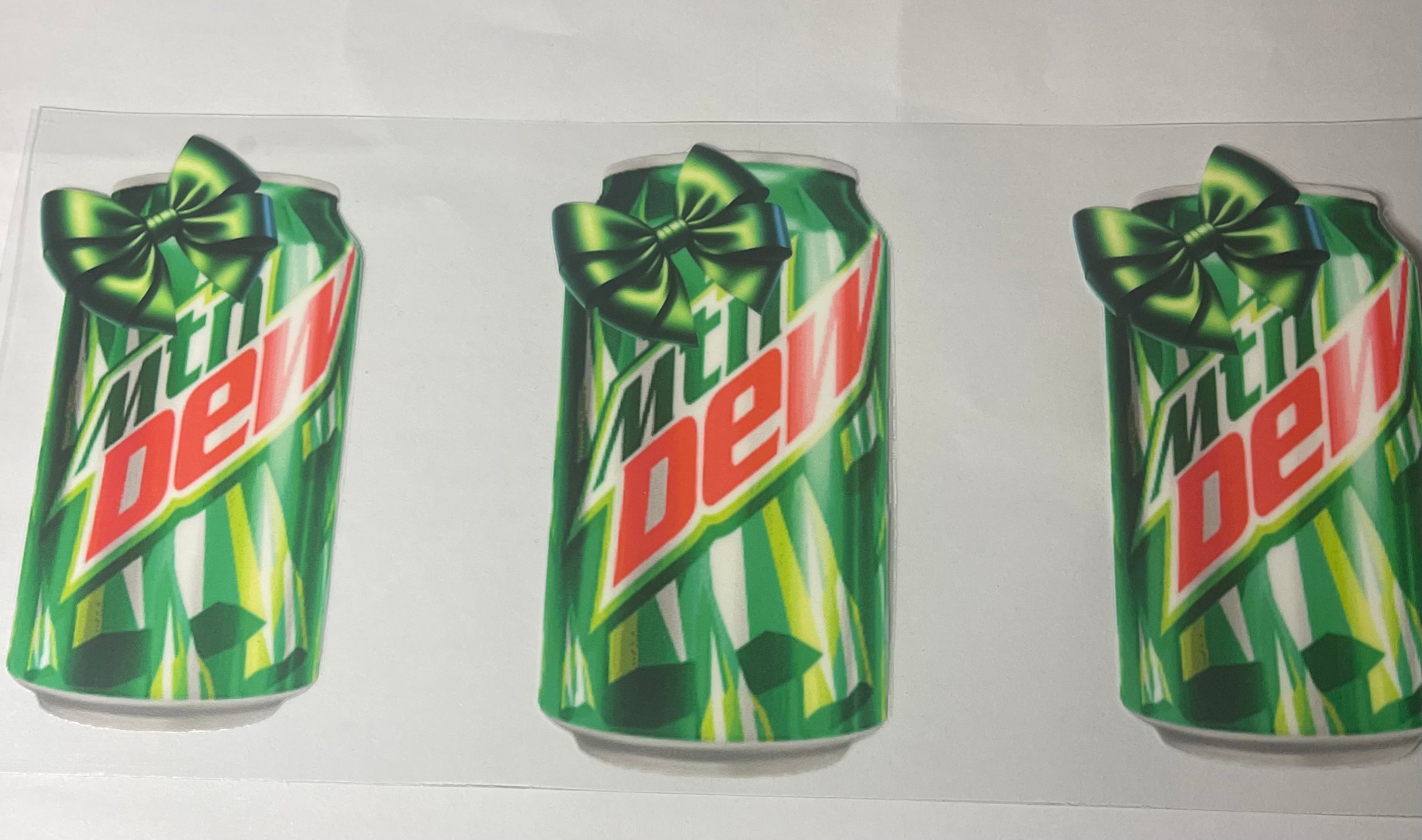Soda wrap (add soda effect or glitter)