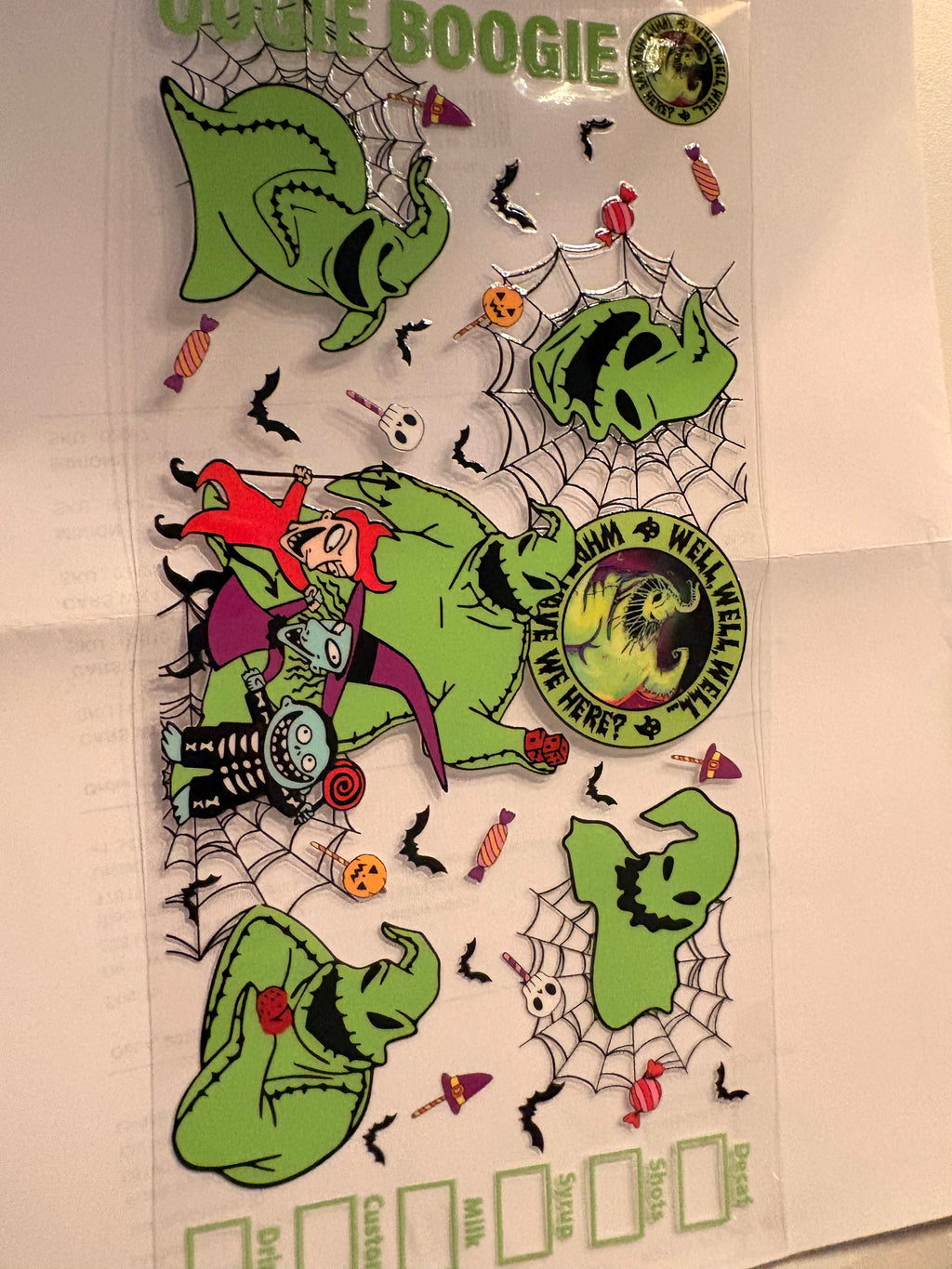 Jack n sally / oogie boogie