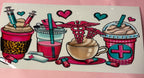 CUP ON CUP decal