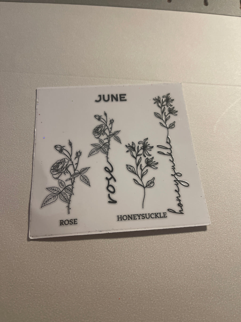 Zodiac/birth month wraps