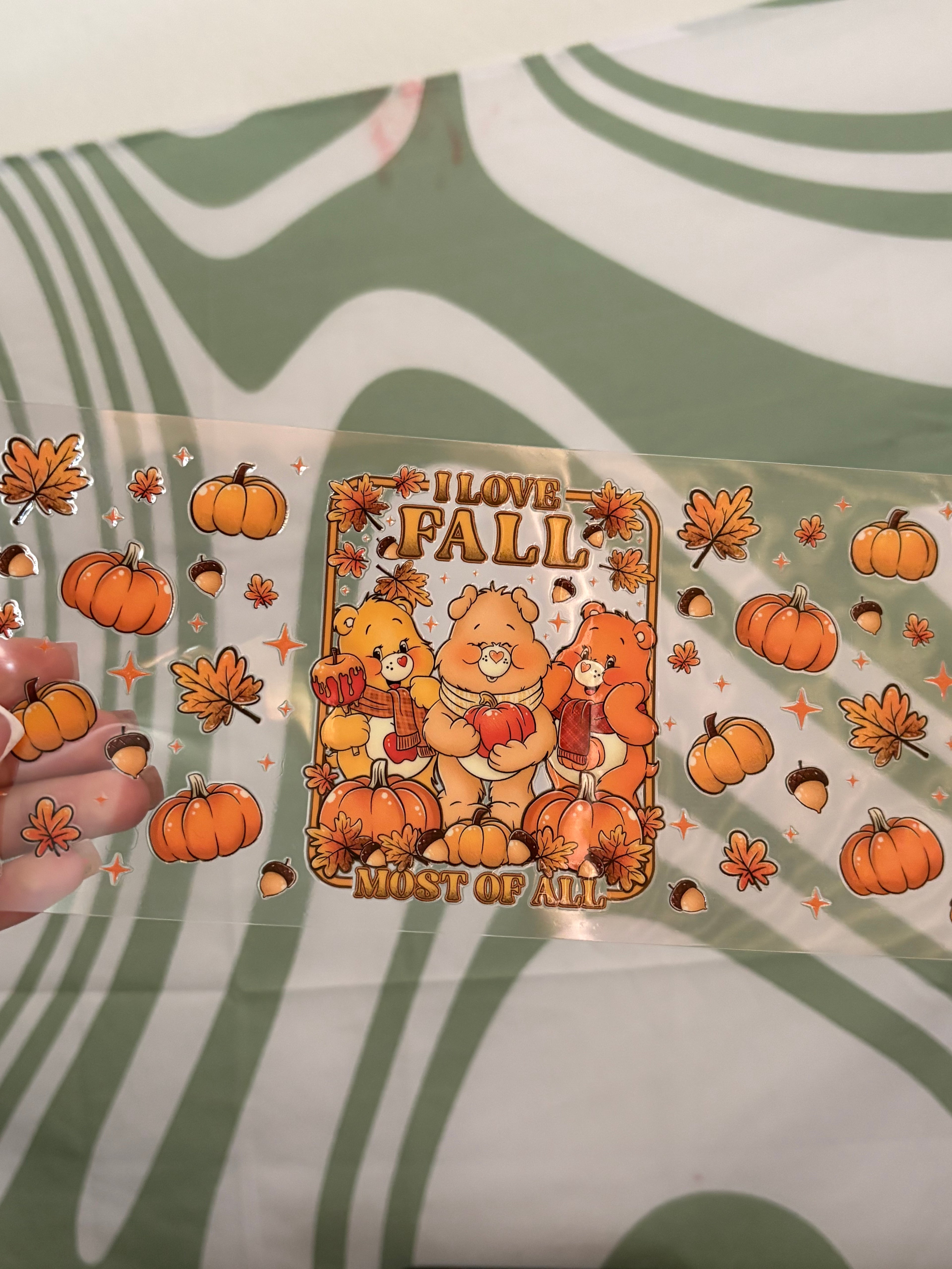 Fall wraps