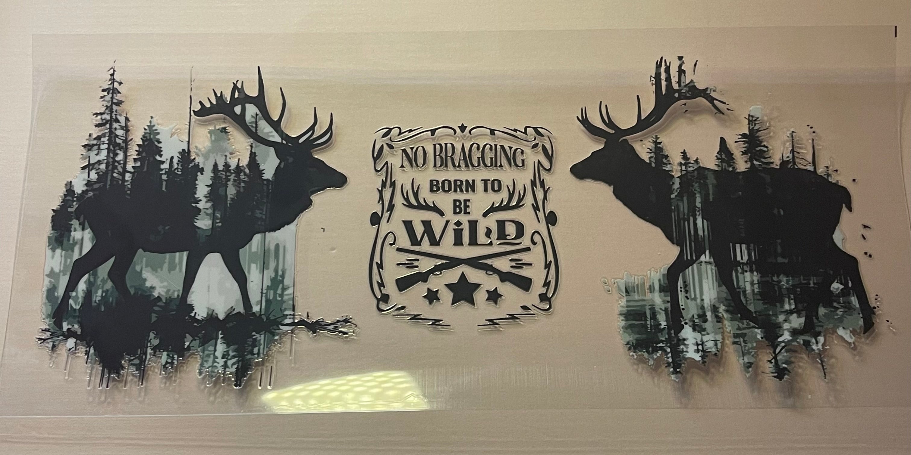 HUNTING decal