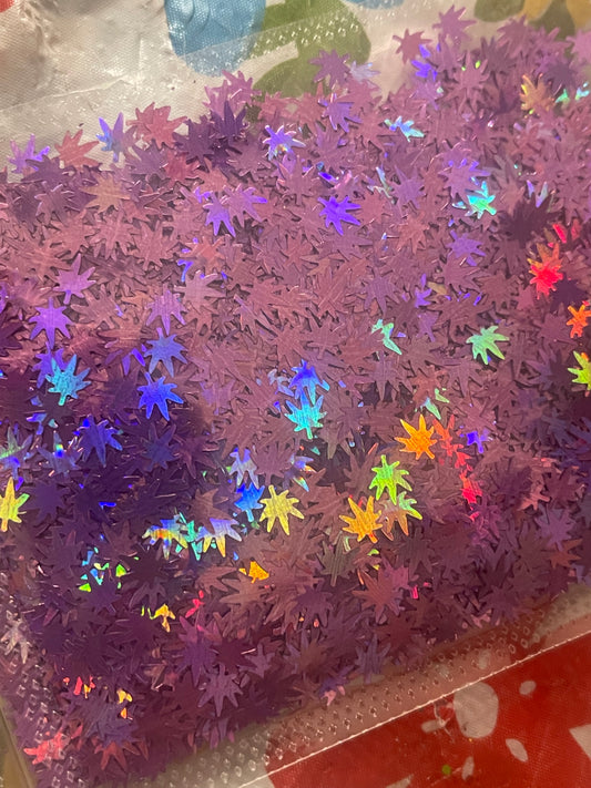 Weed glitter (choose glitter/effect) with this ^