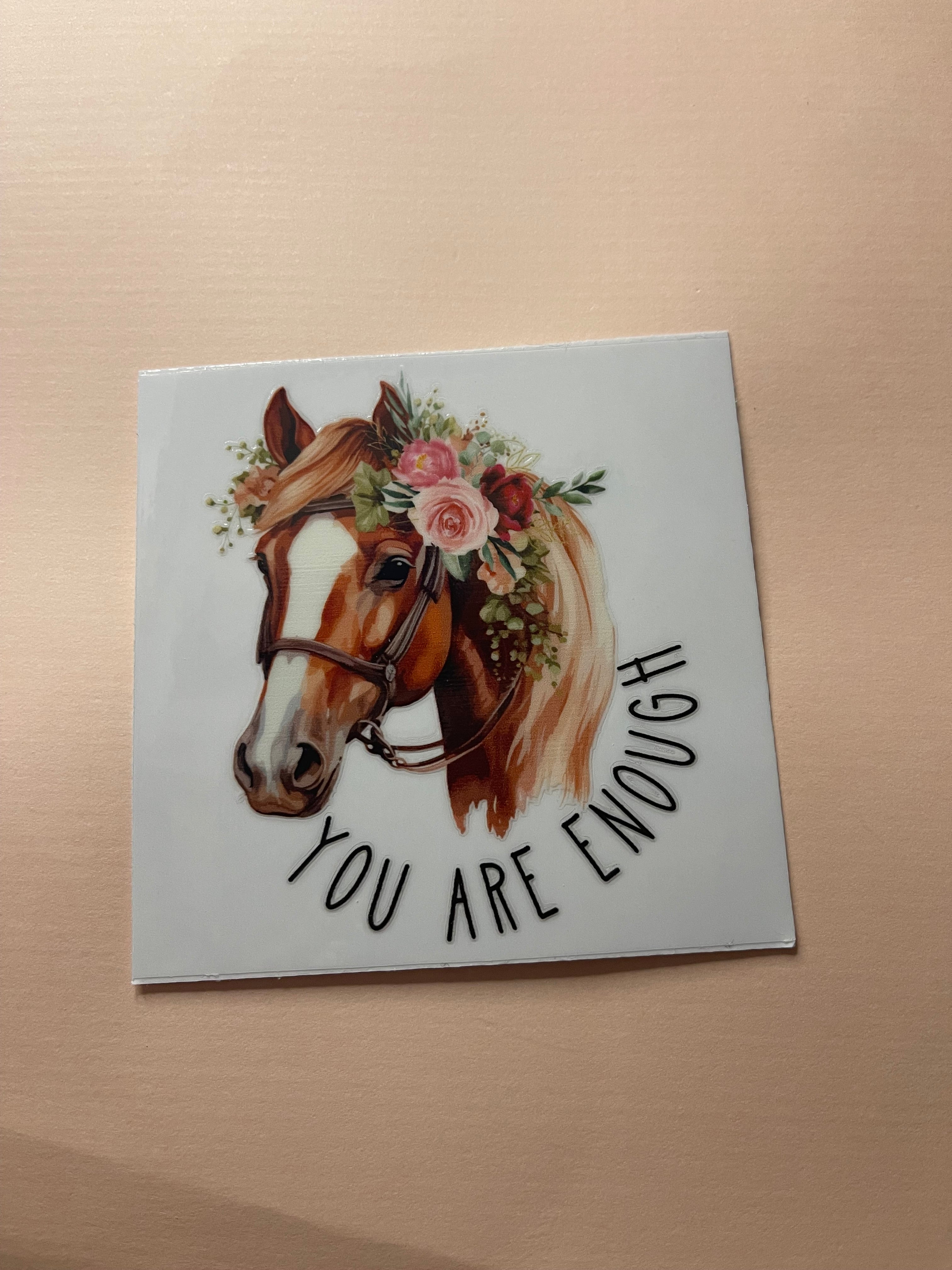 HORSE decals
