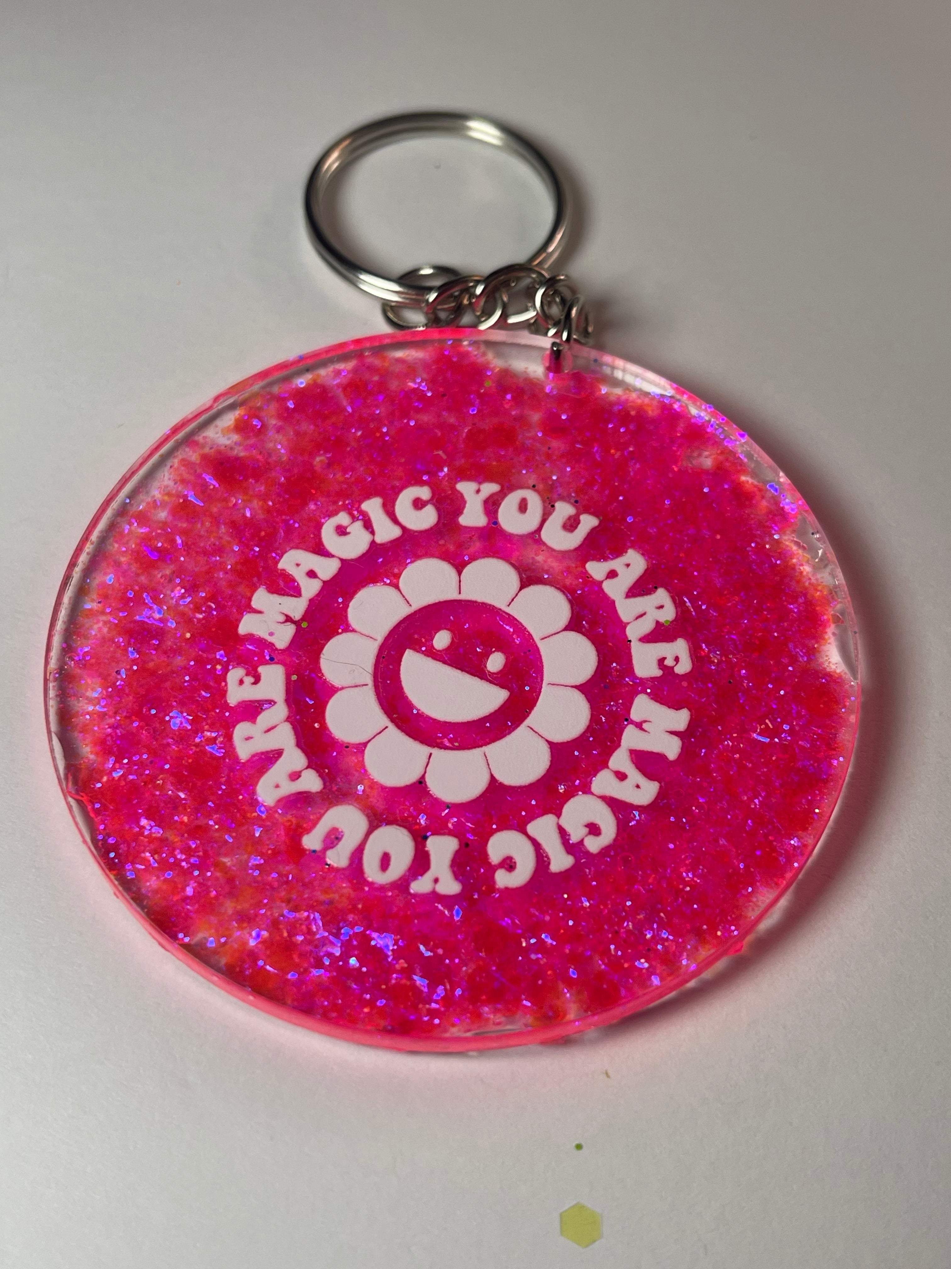 Resin keychains