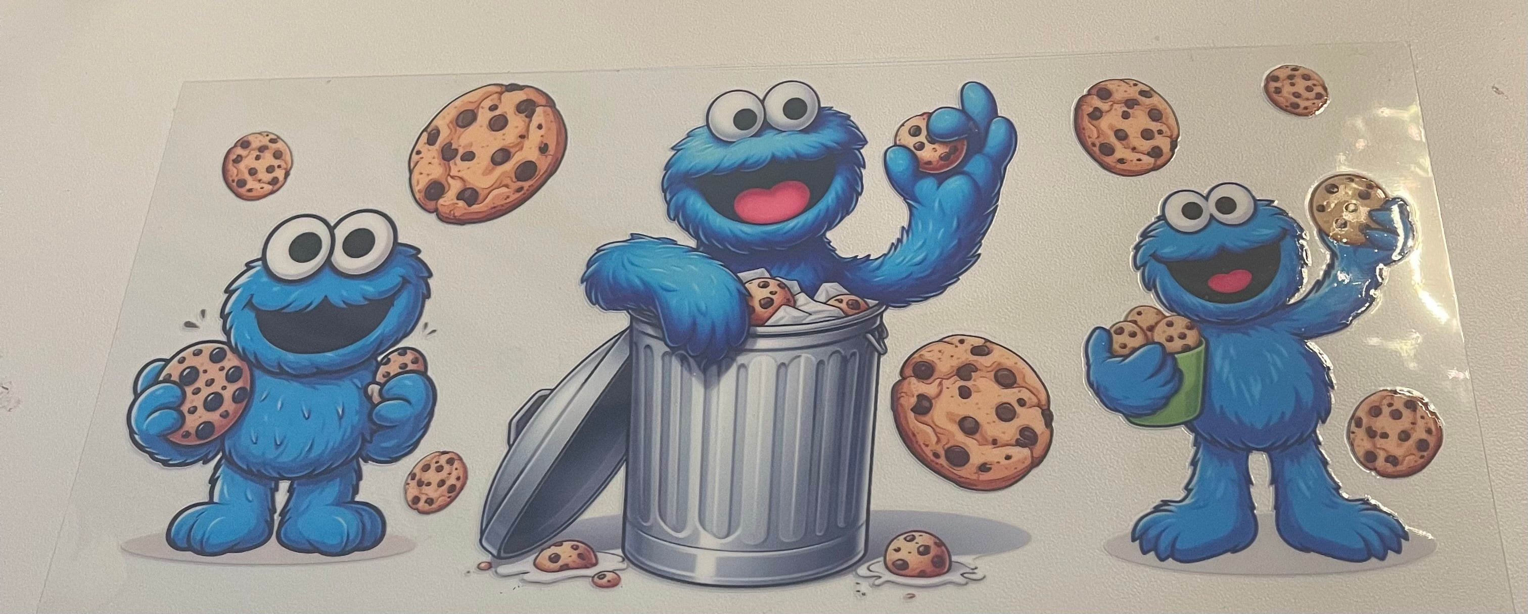 Cookie Monster wrap