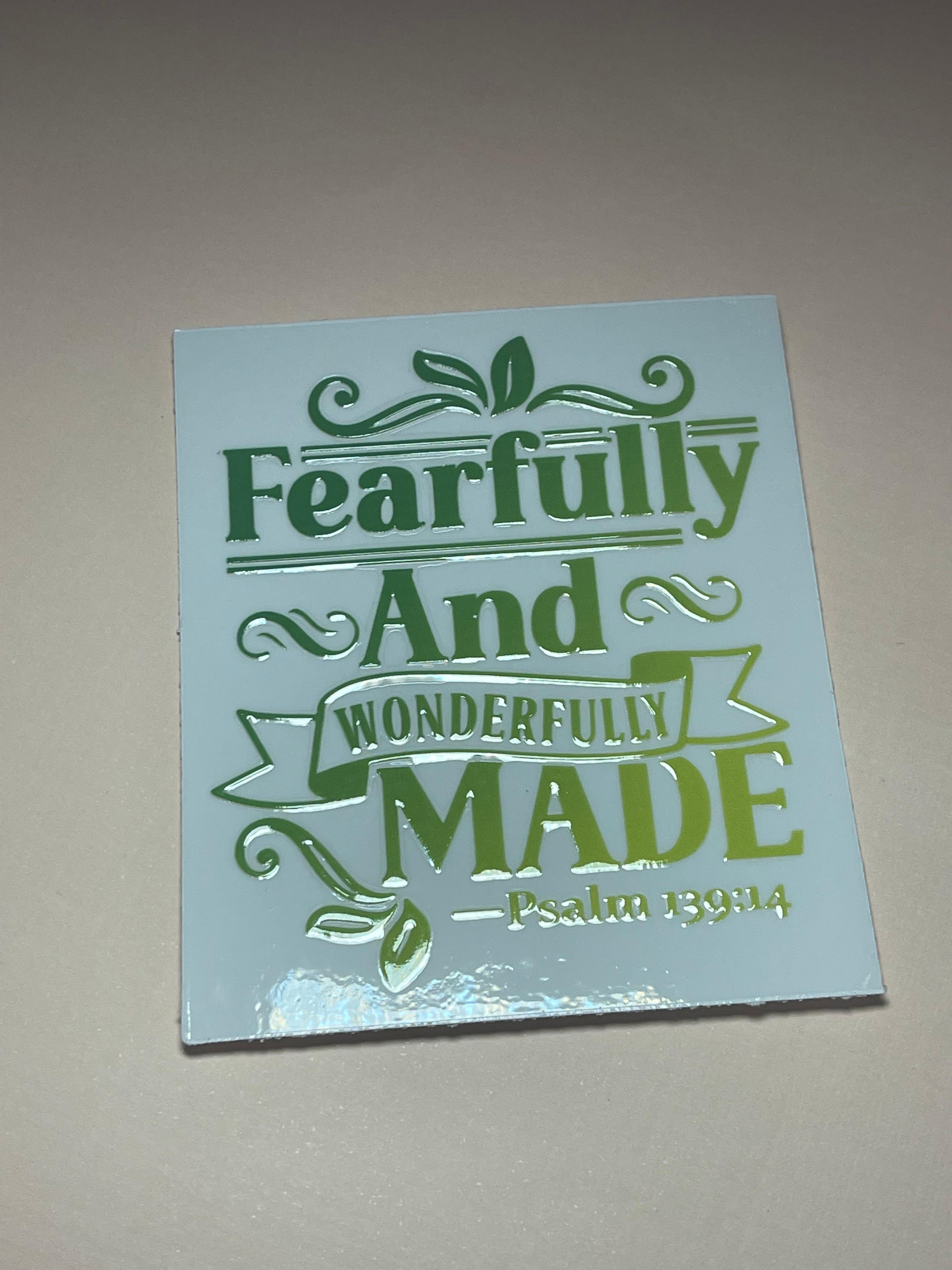 FAITH decal