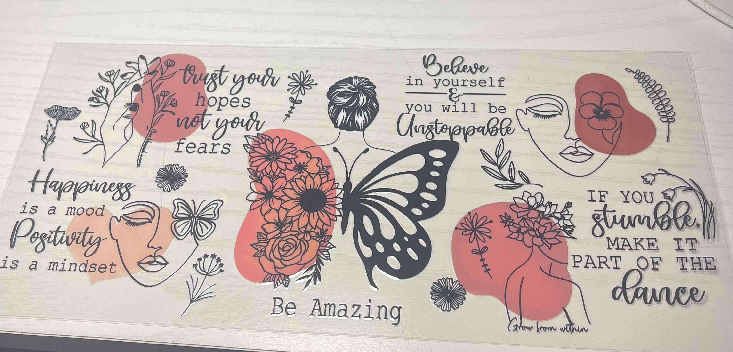 QUOTE/ AFFIRMATION decal