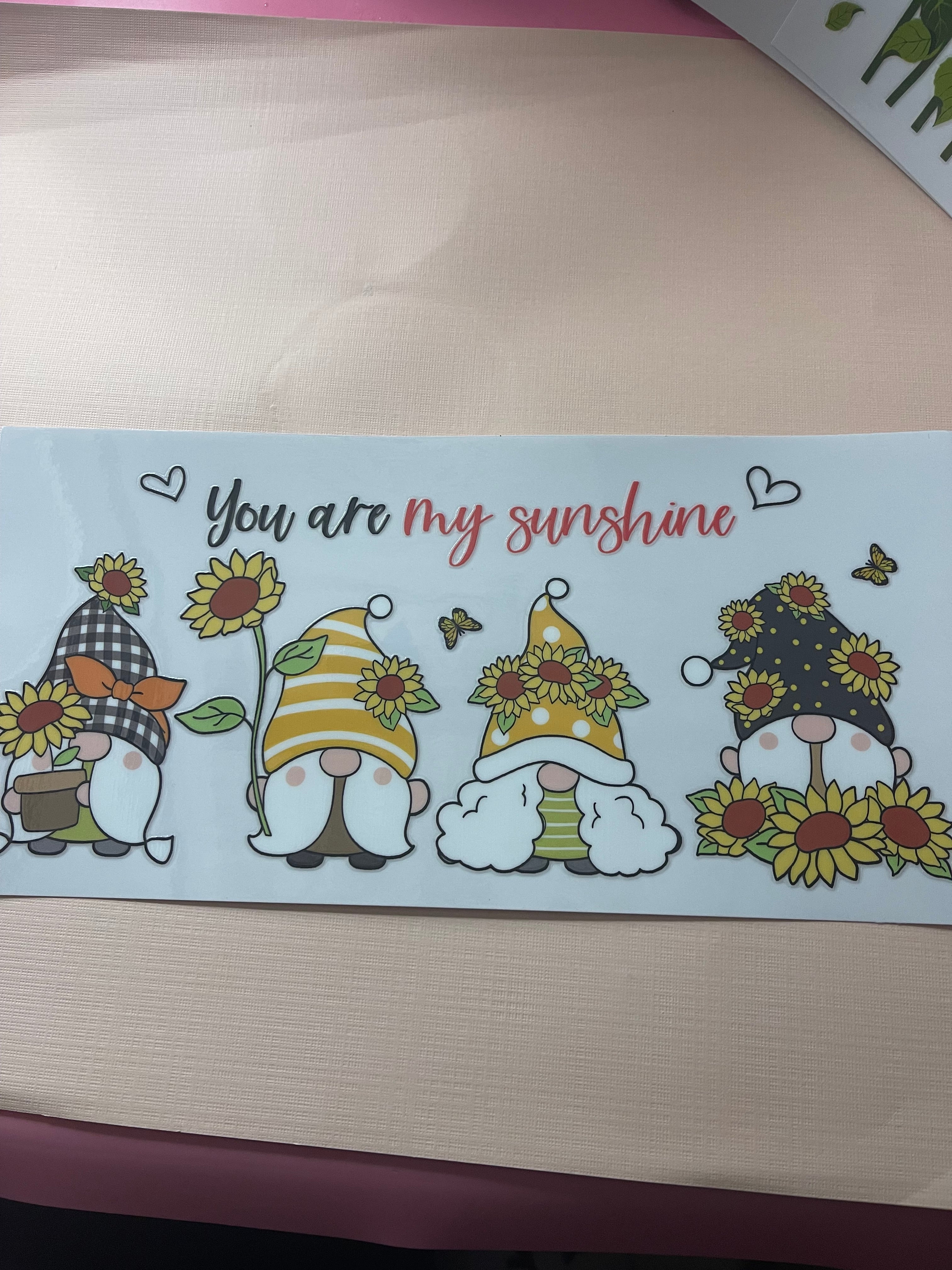 SUNFLOWER decal